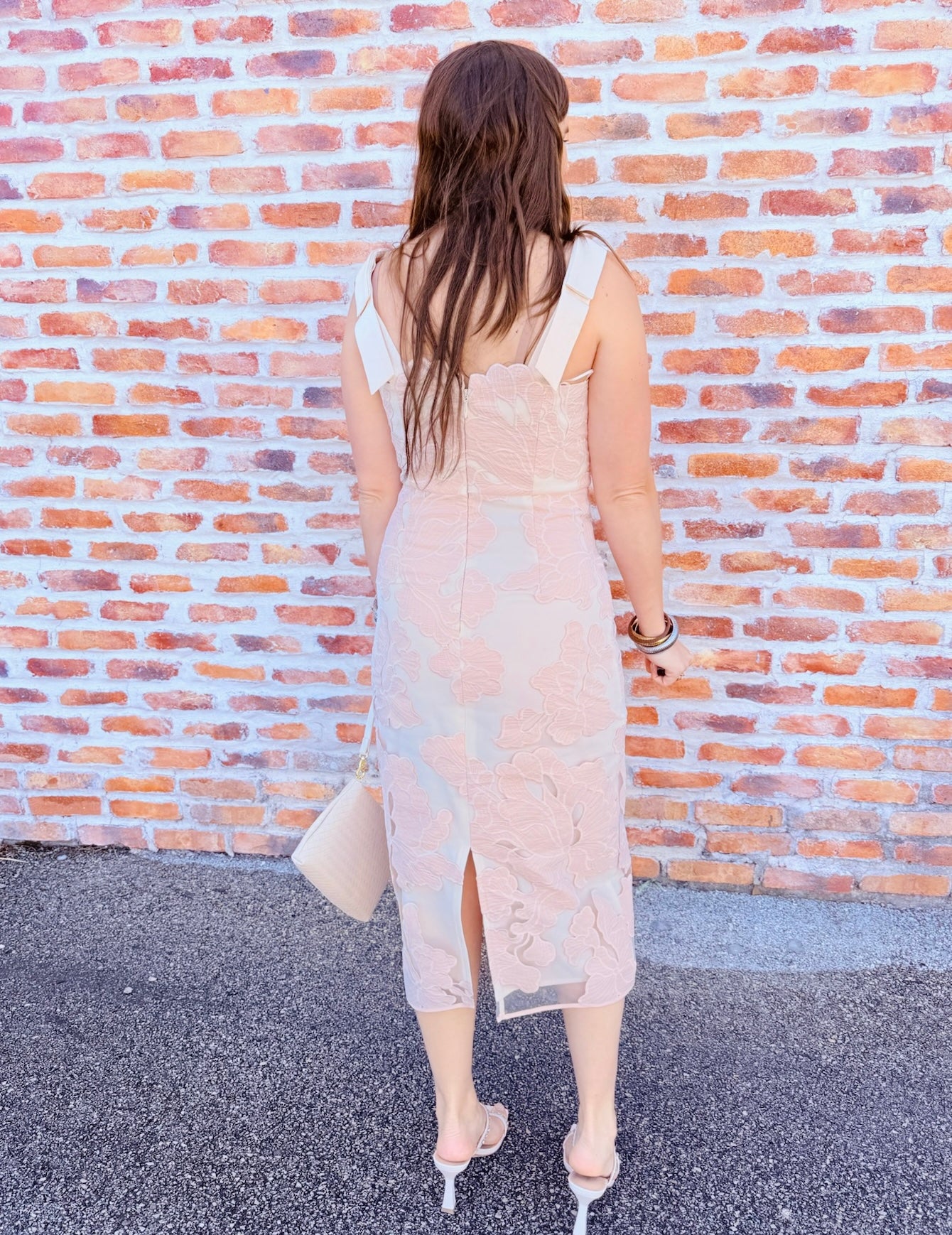 Gabriella Bow Straps Dress