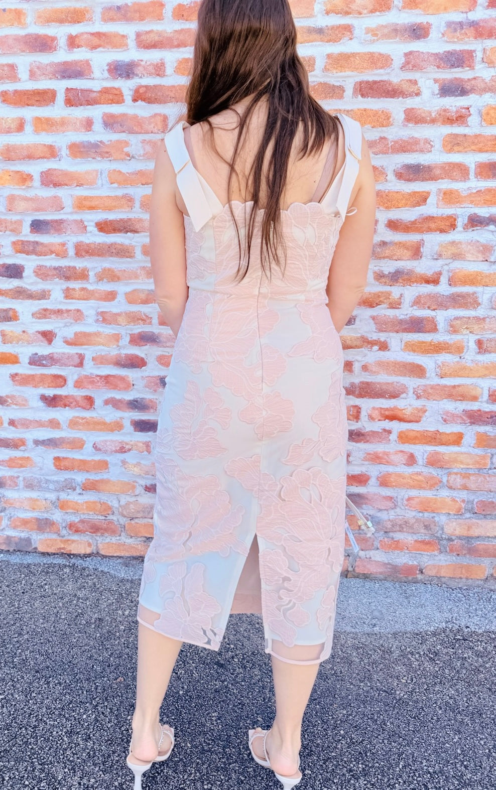 Gabriella Bow Straps Dress