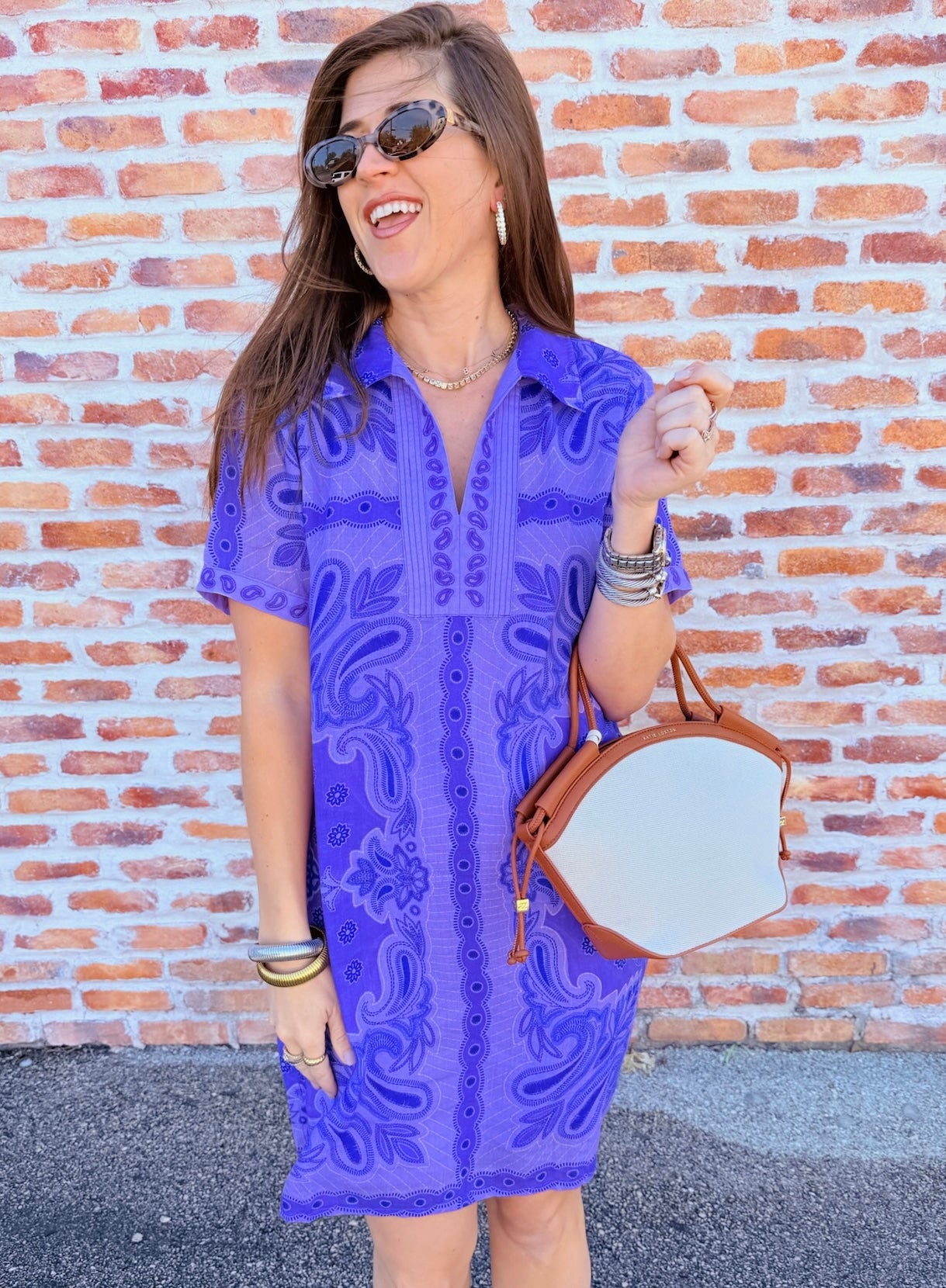 Marilyn Henley Collared Dress