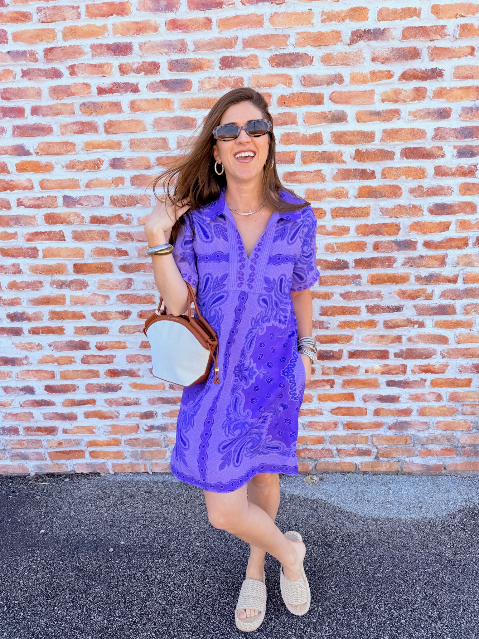 Marilyn Henley Collared Dress