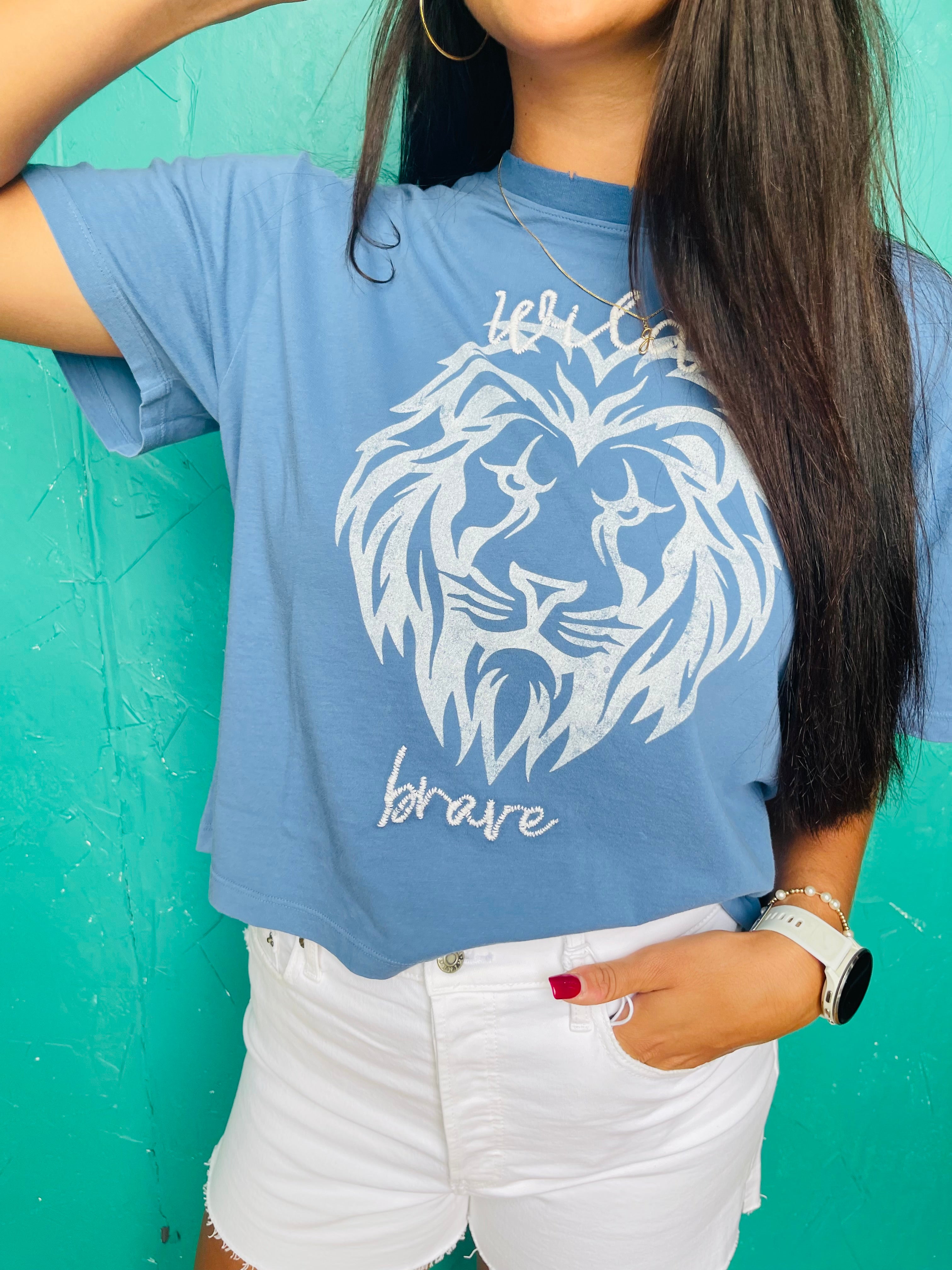 Wild Brave Lion Tee