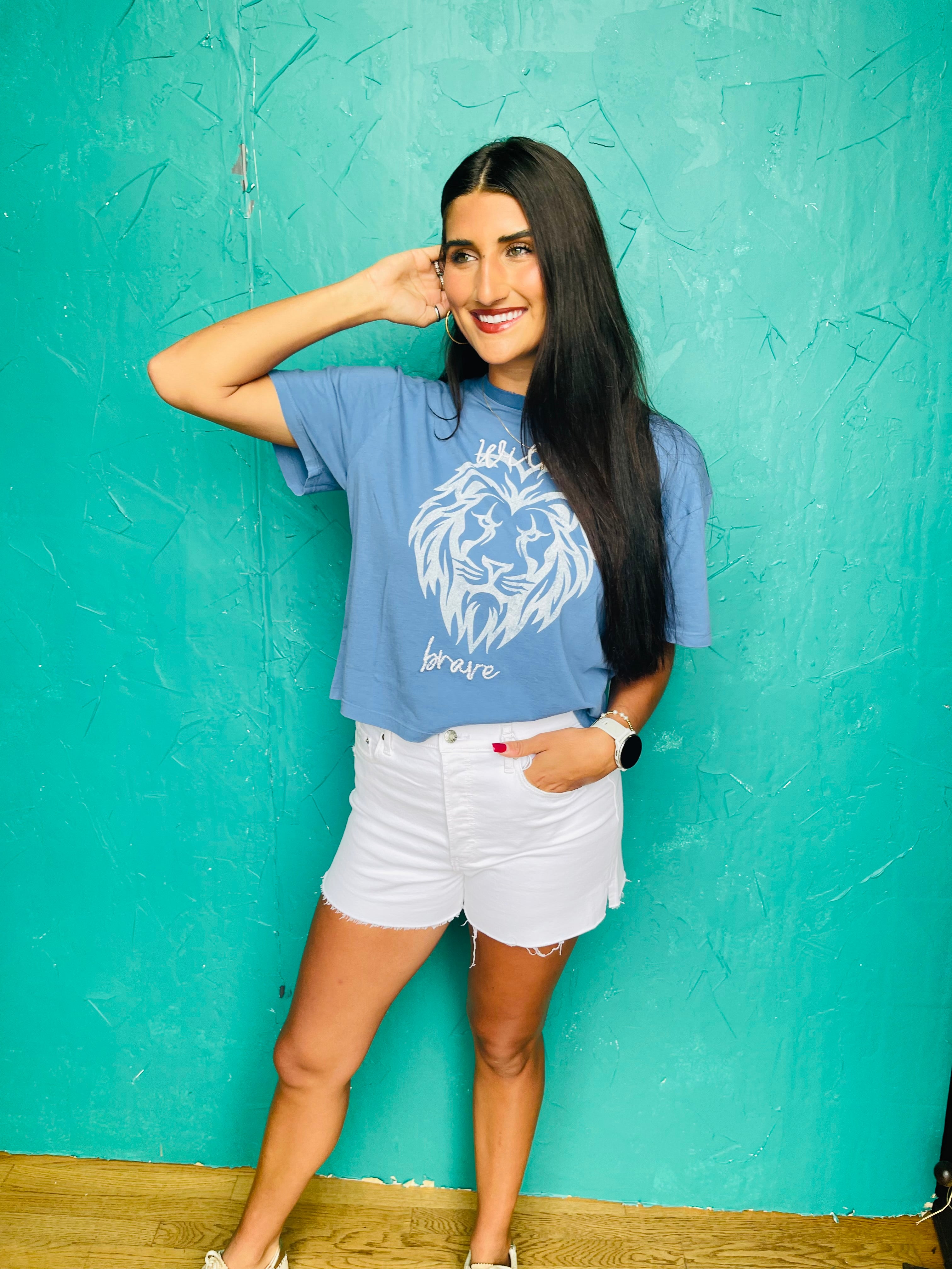 Wild Brave Lion Tee