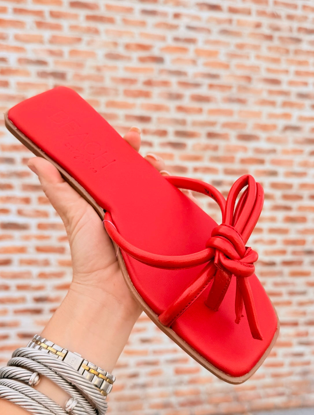 Ruthie Red Sandal