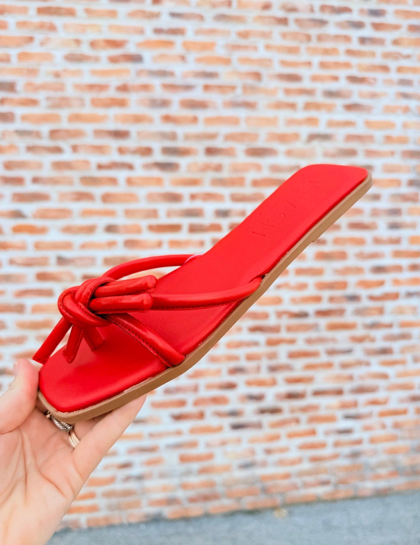 Ruthie Red Sandal