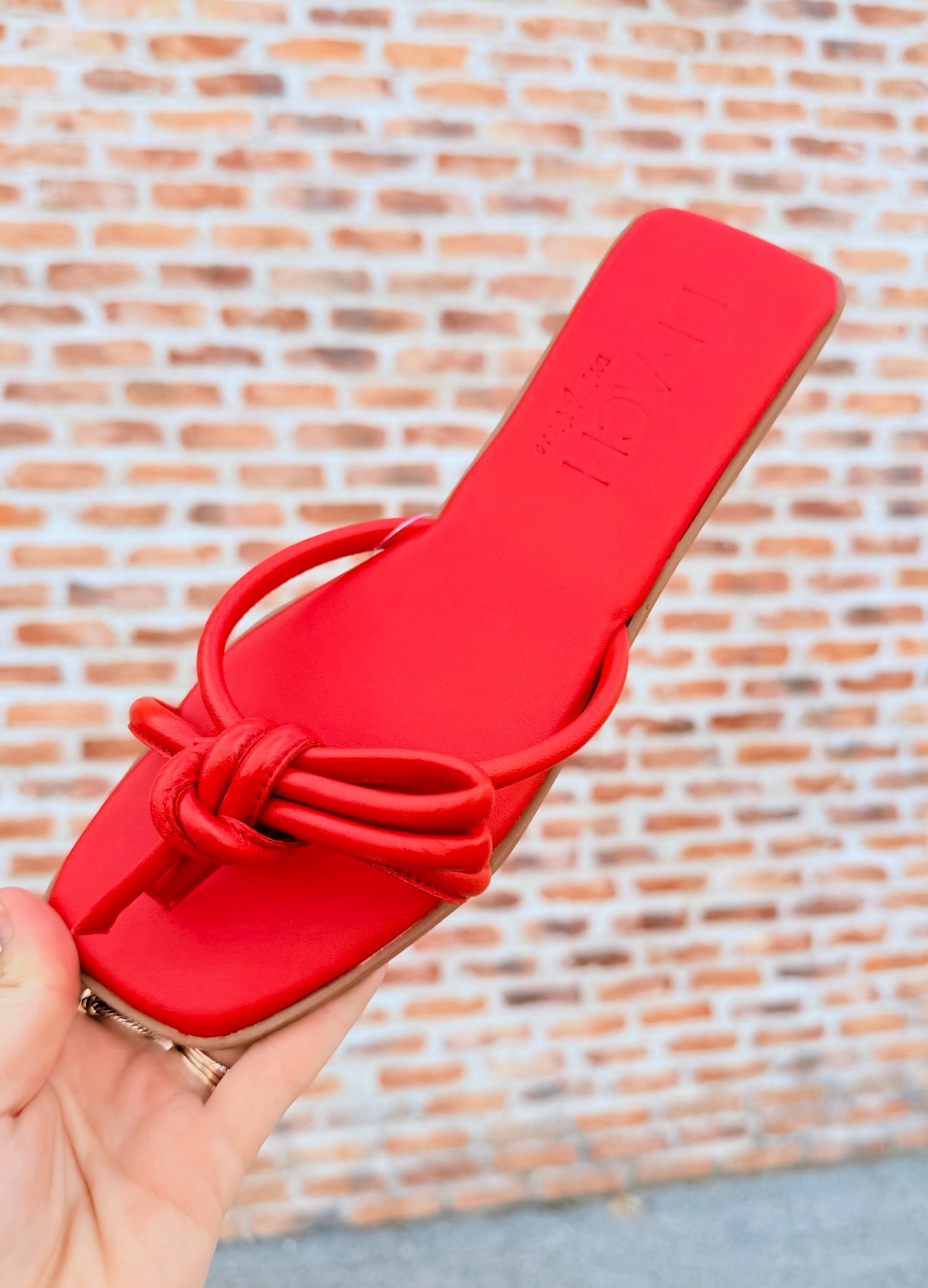 Ruthie Red Sandal