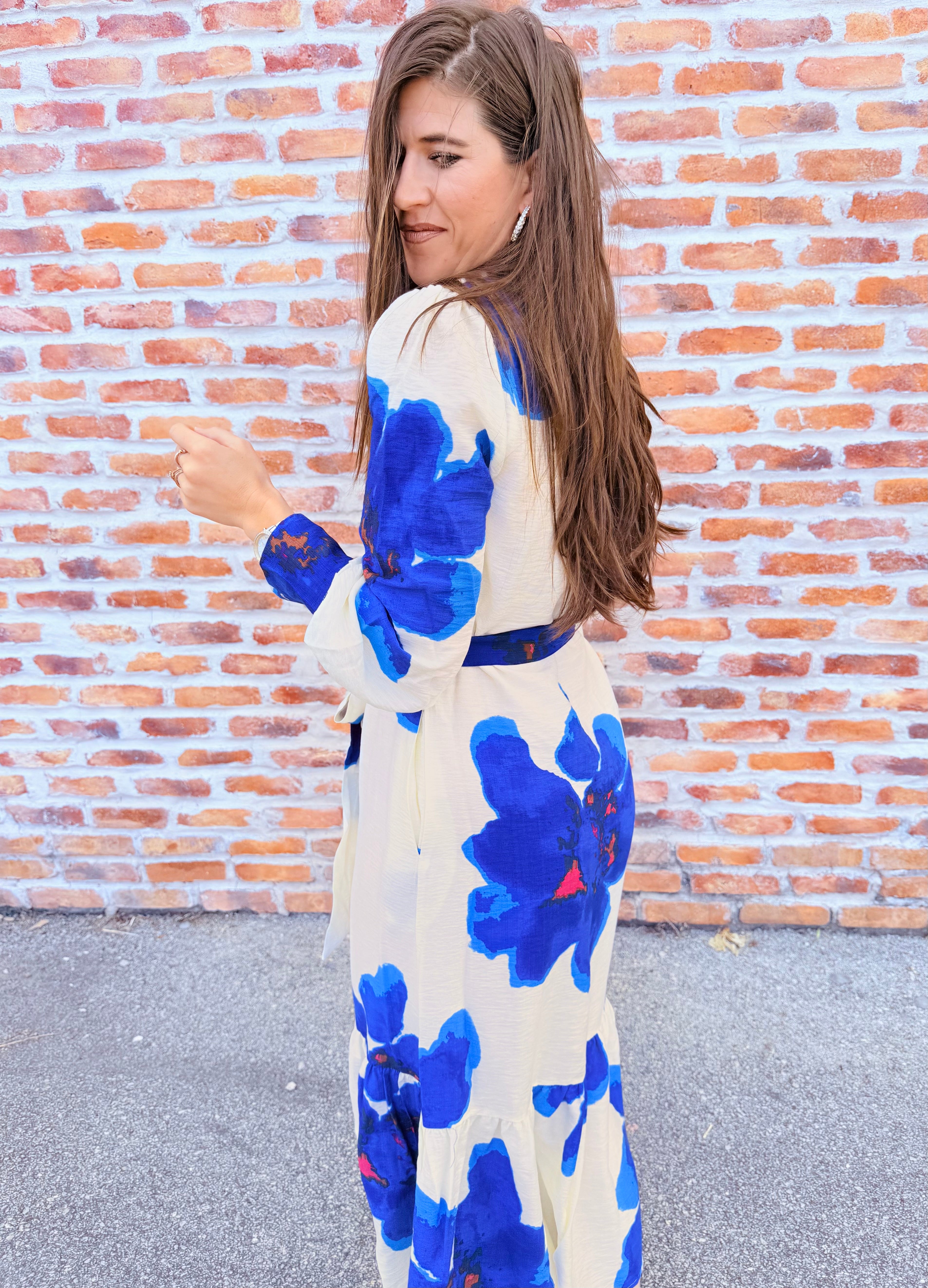 Mila Button Up Midi Dress