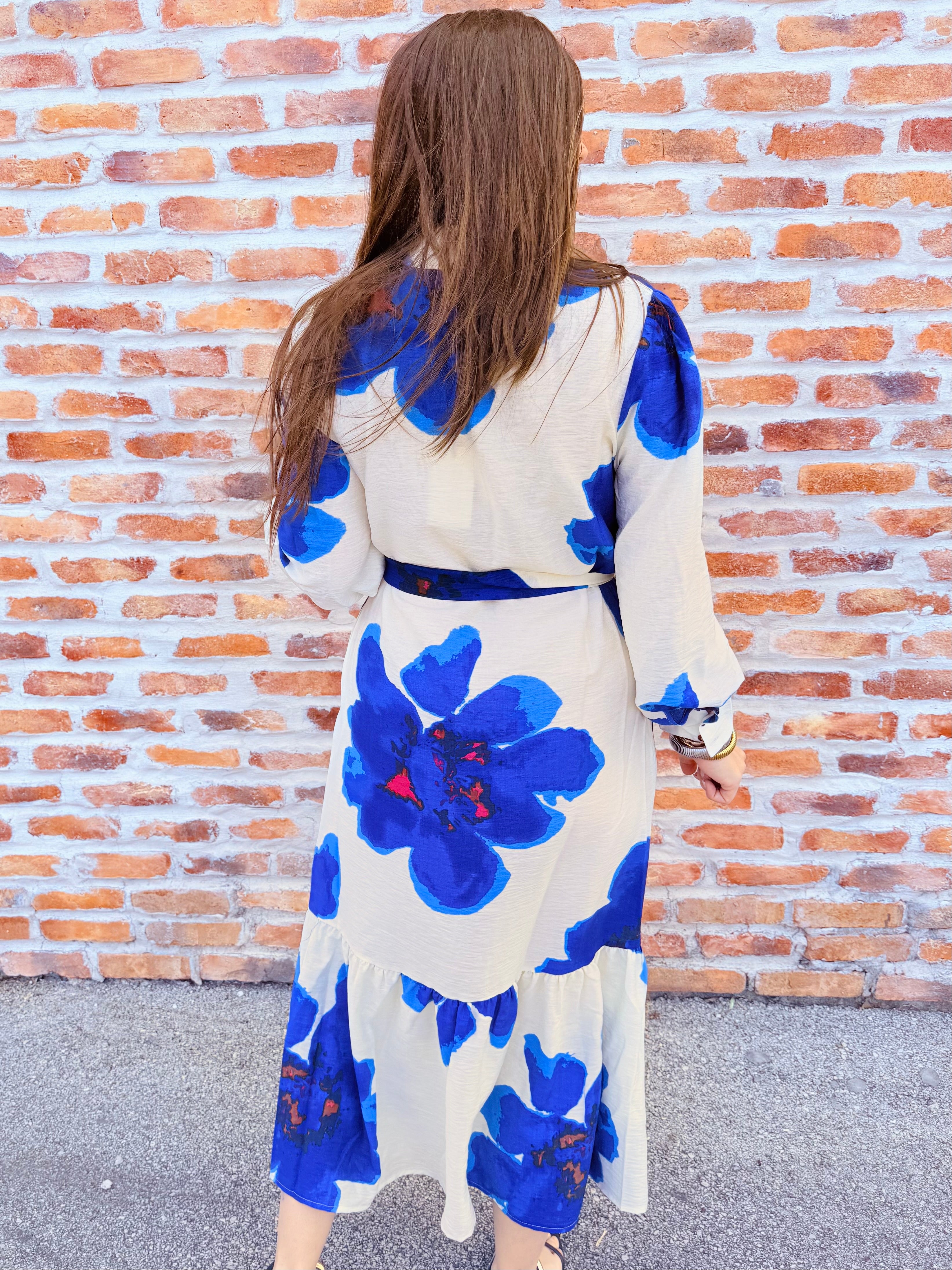 Mila Button Up Midi Dress
