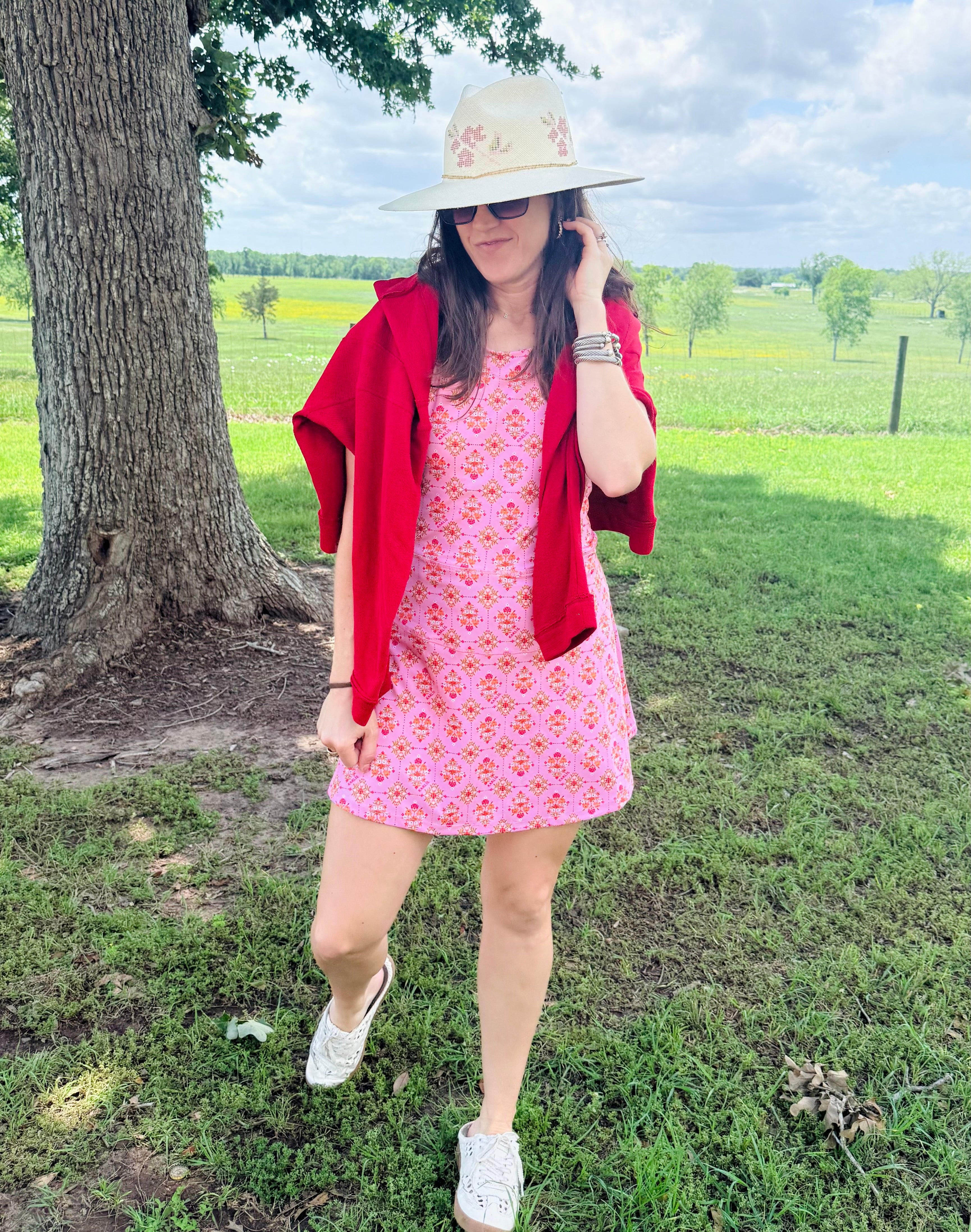 Floral London Vback Kourt Dress