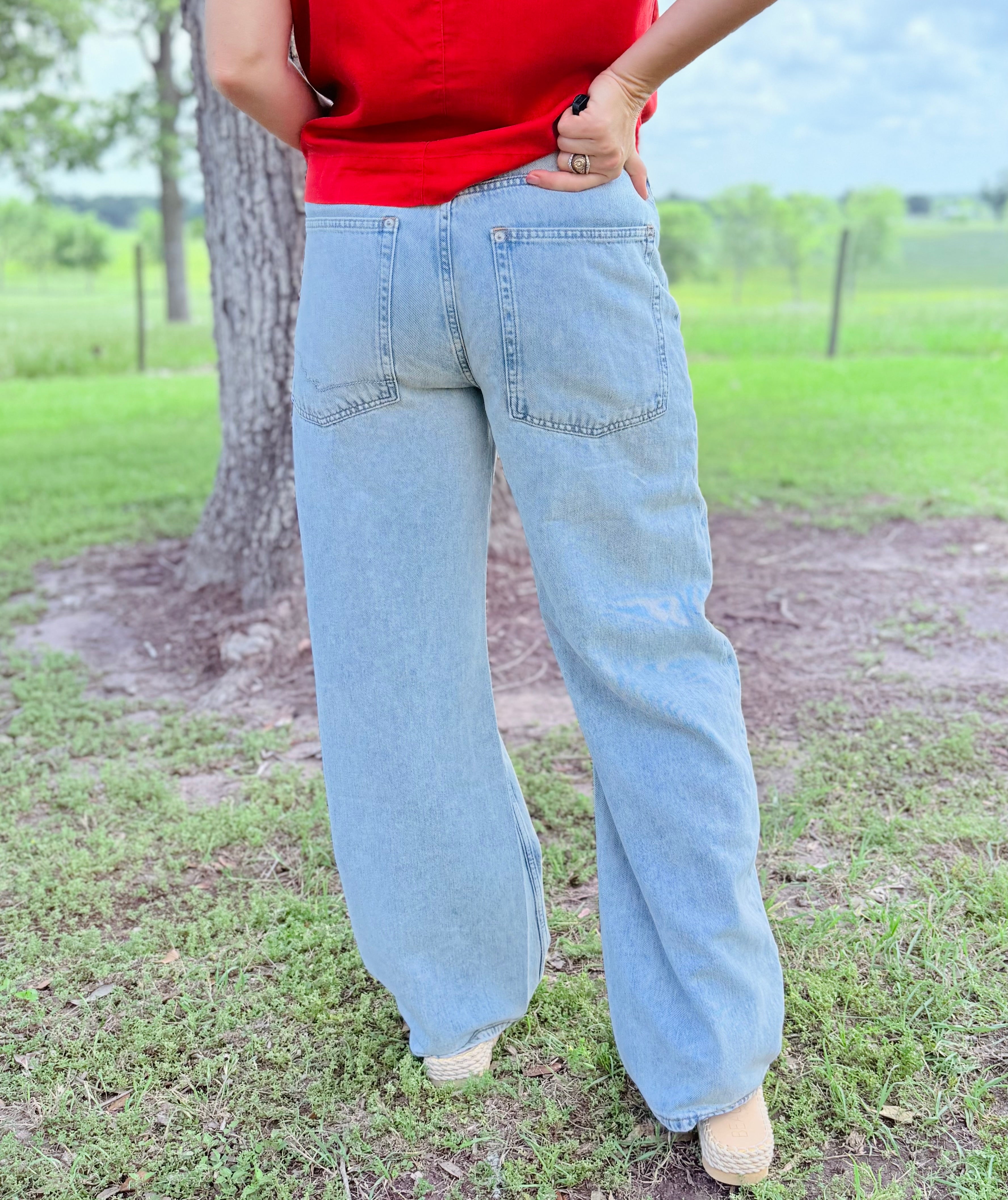 Truro Baggy Puddle Jean