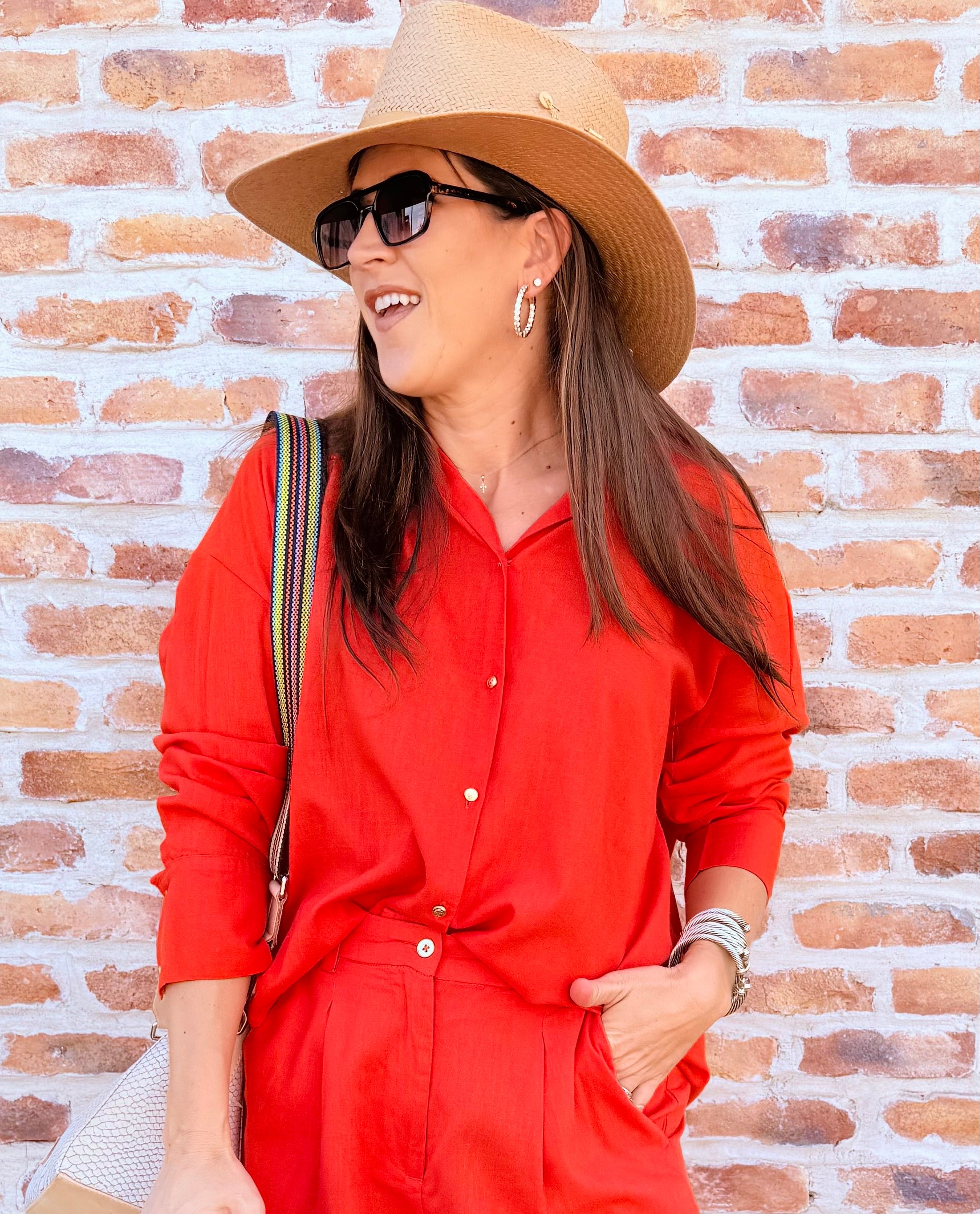 Longsleeve Button-Up Top