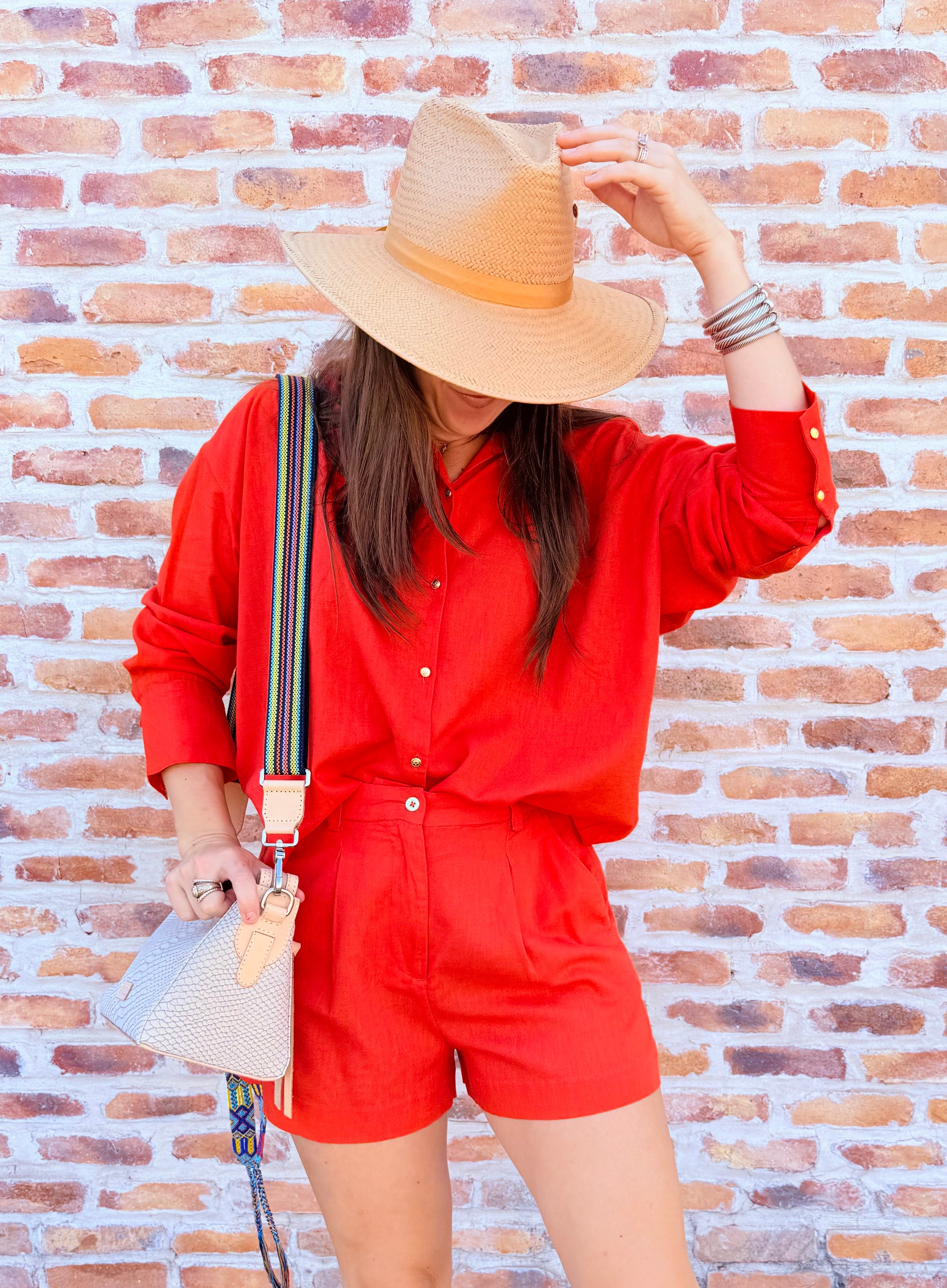 Longsleeve Button-Up Top