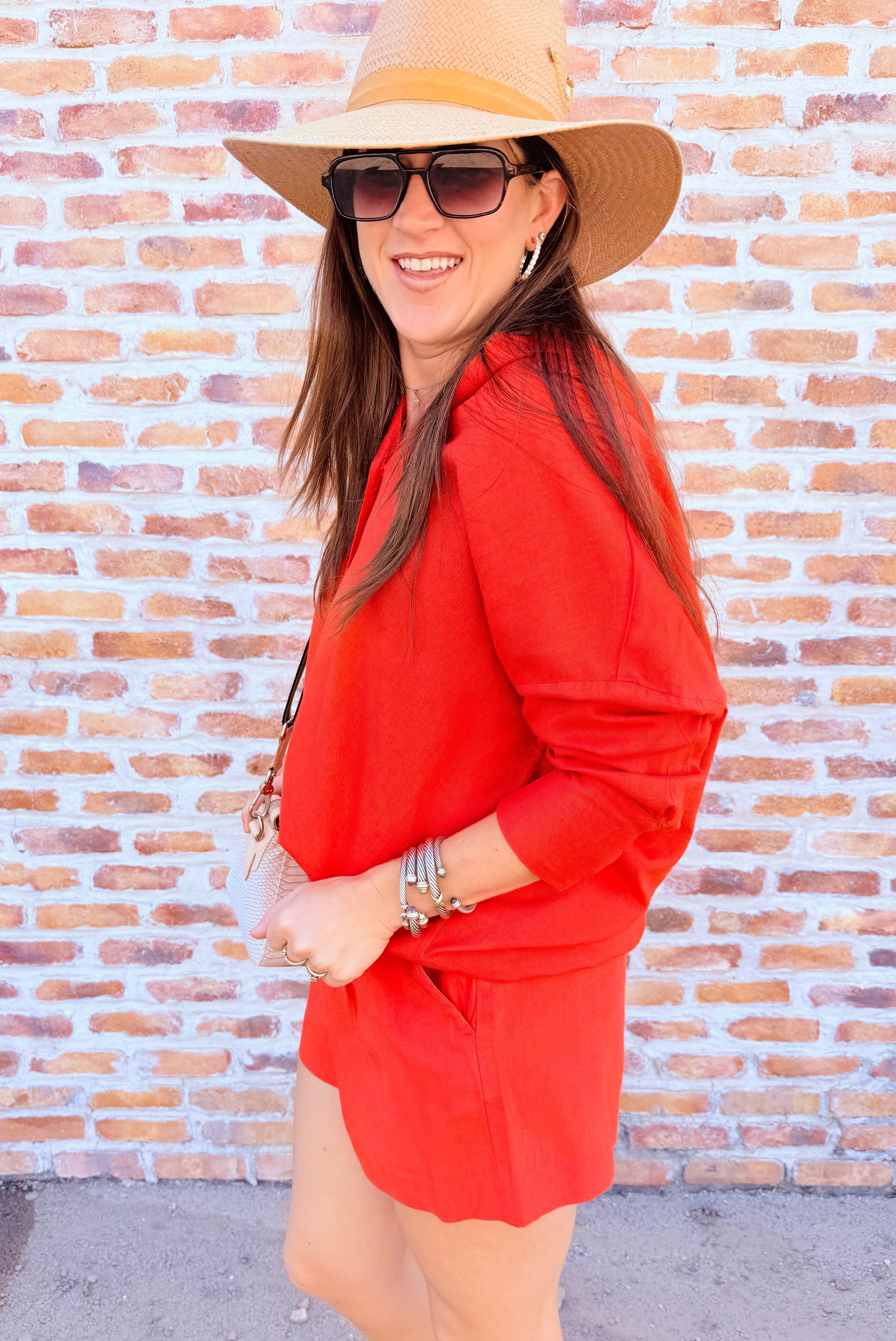 Longsleeve Button-Up Top