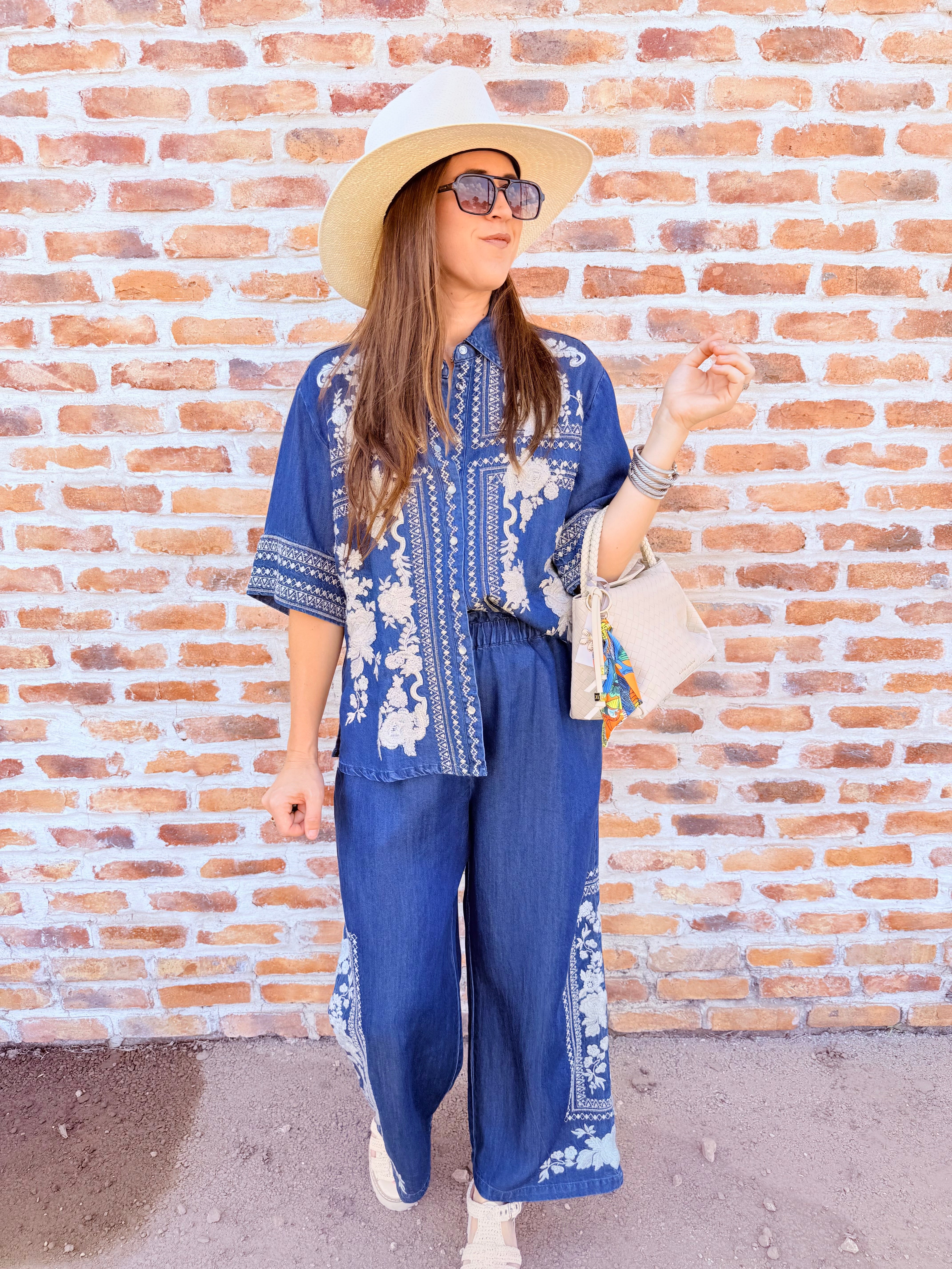 Randal Cropped Paperbag Pant