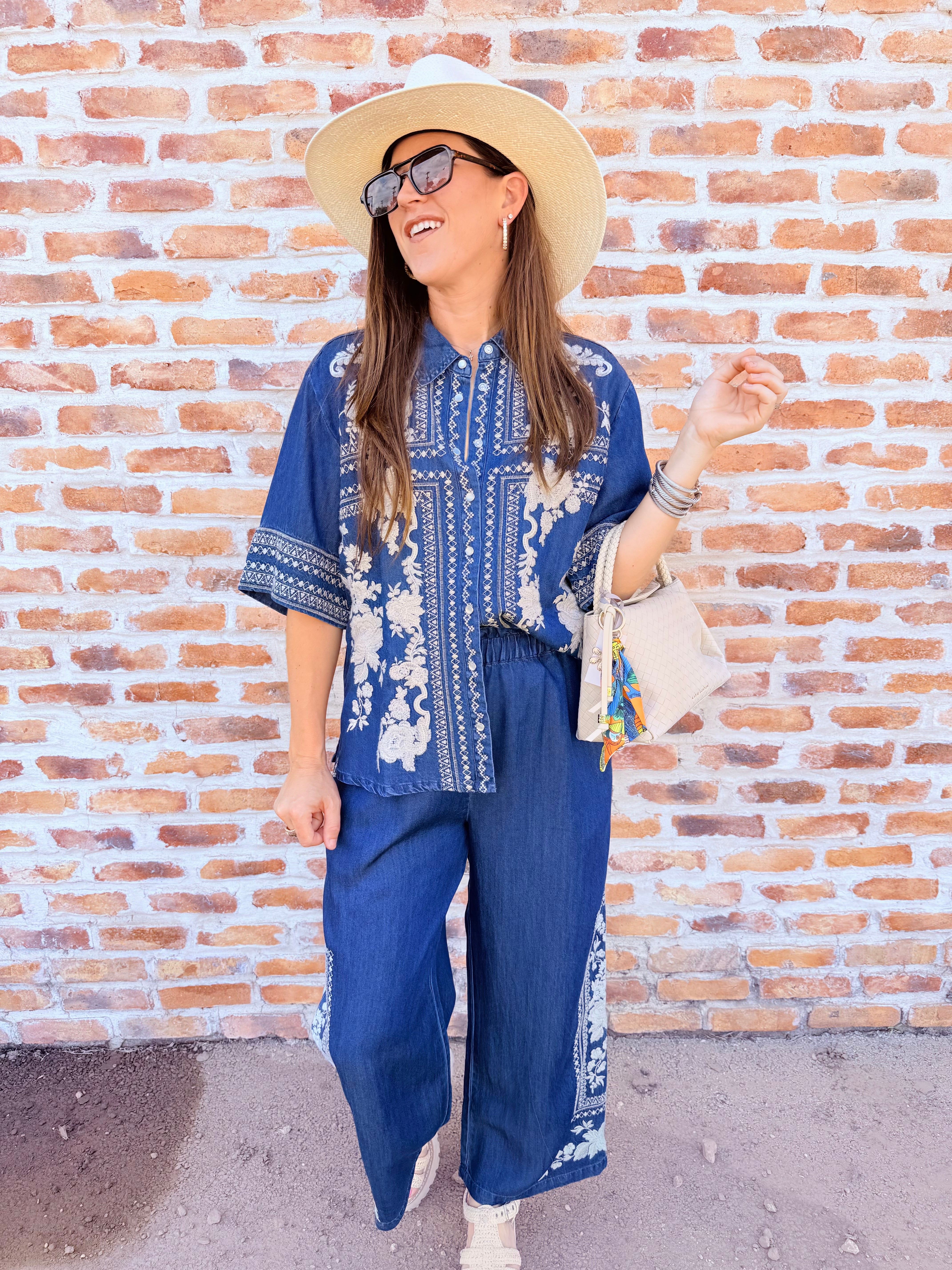 Randal Cropped Paperbag Pant