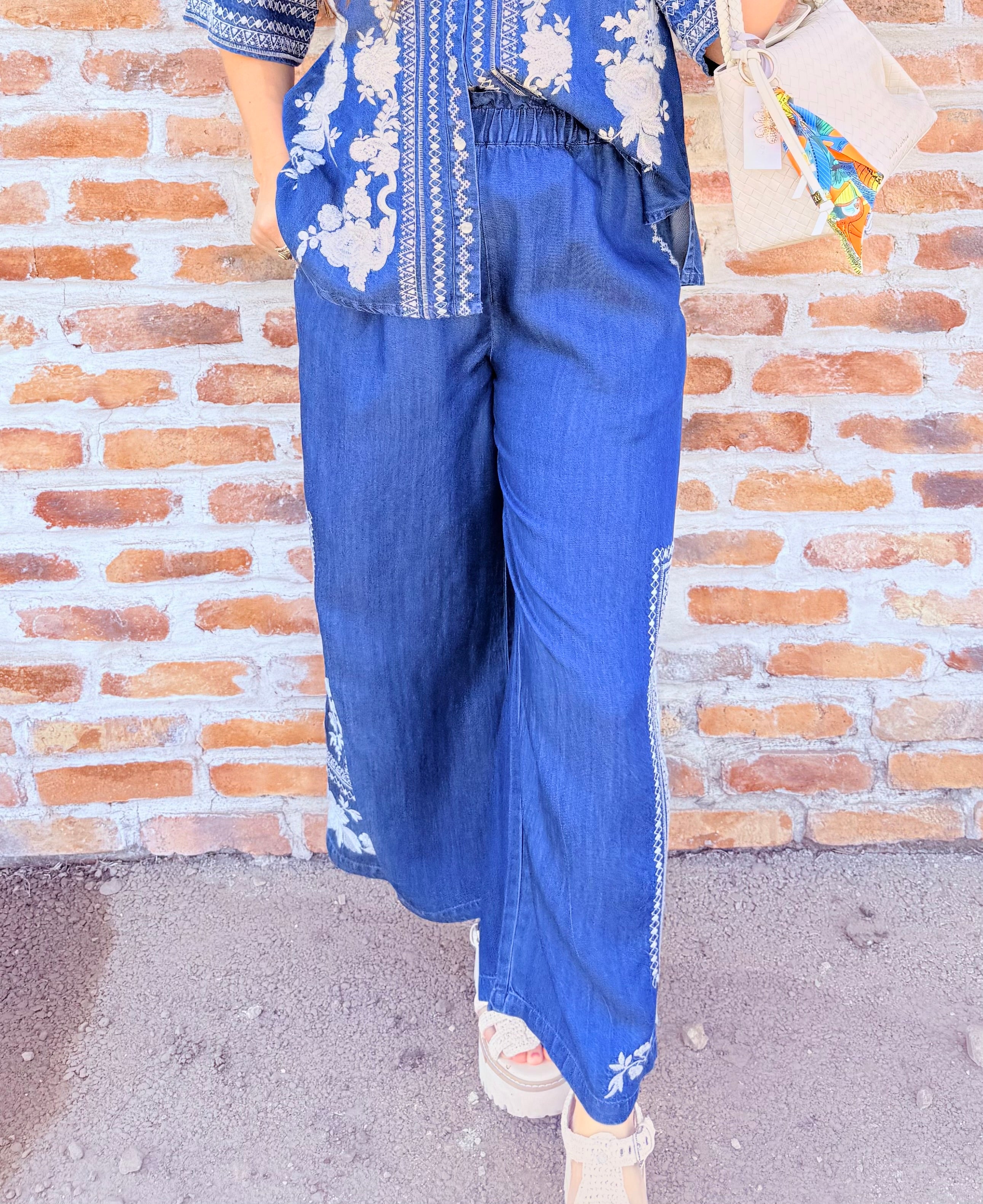 Randal Cropped Paperbag Pant