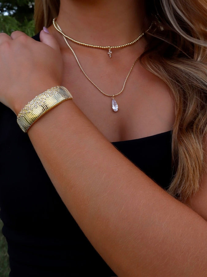 Glinda Stardust Cuff Bracelet