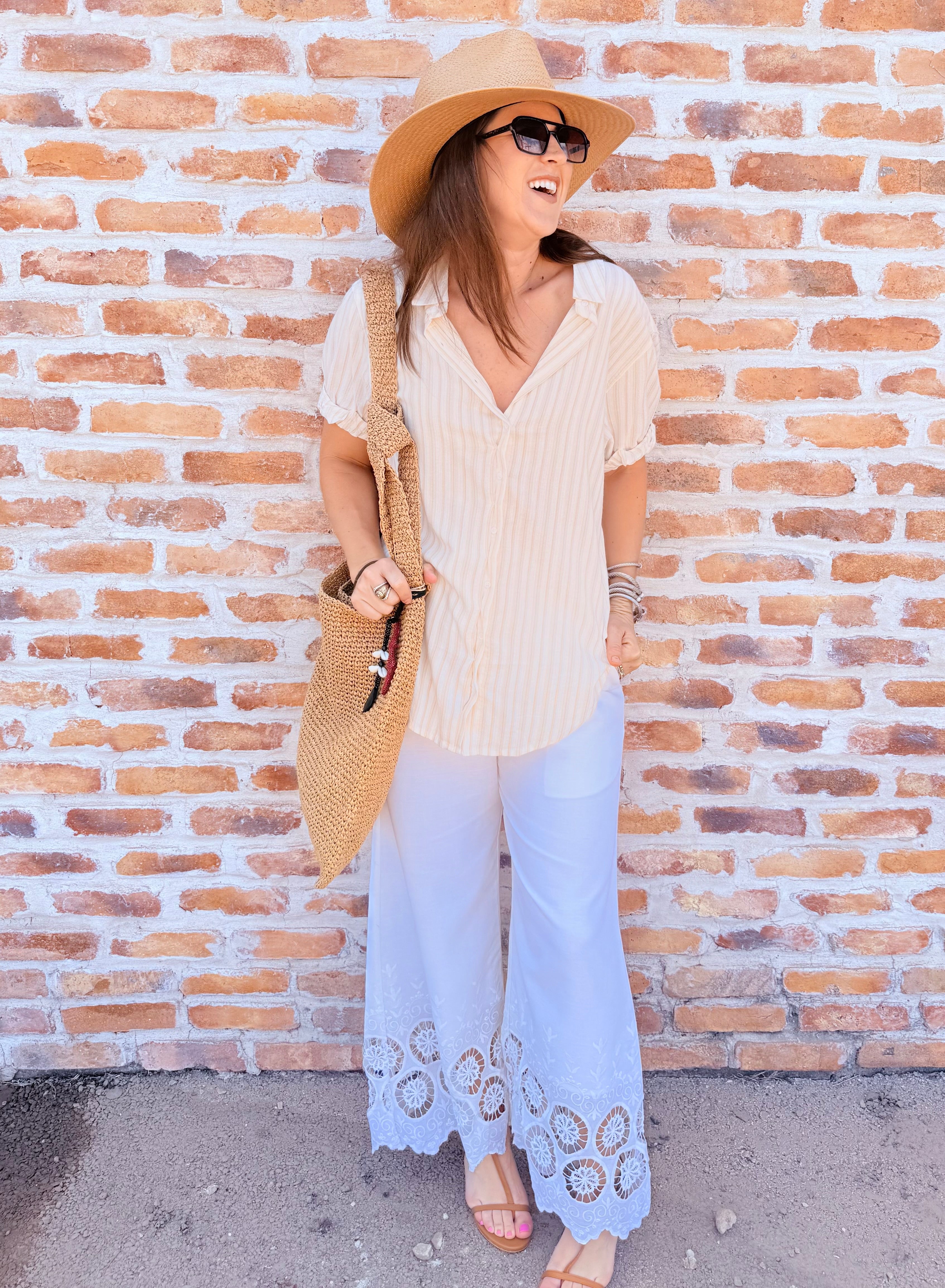Benning Button Up Top