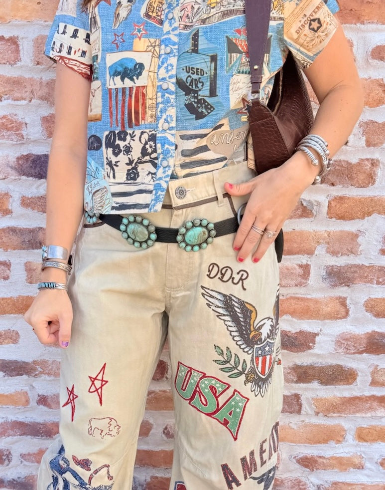 Amarillo Concho Belt