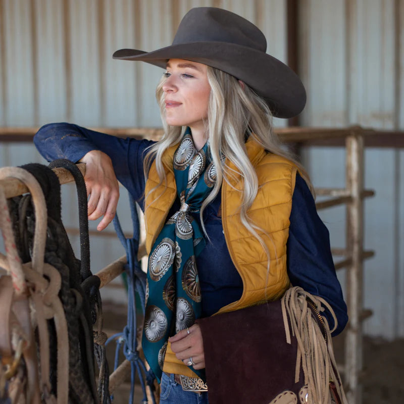 Big Concho Silk Scarf