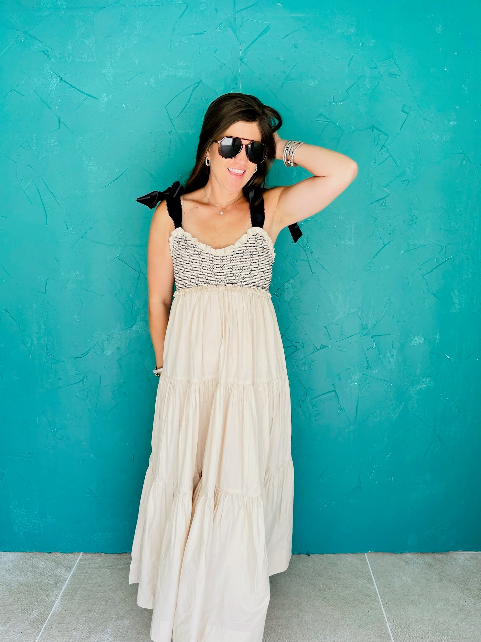 Bluebell Solid Maxi Dress