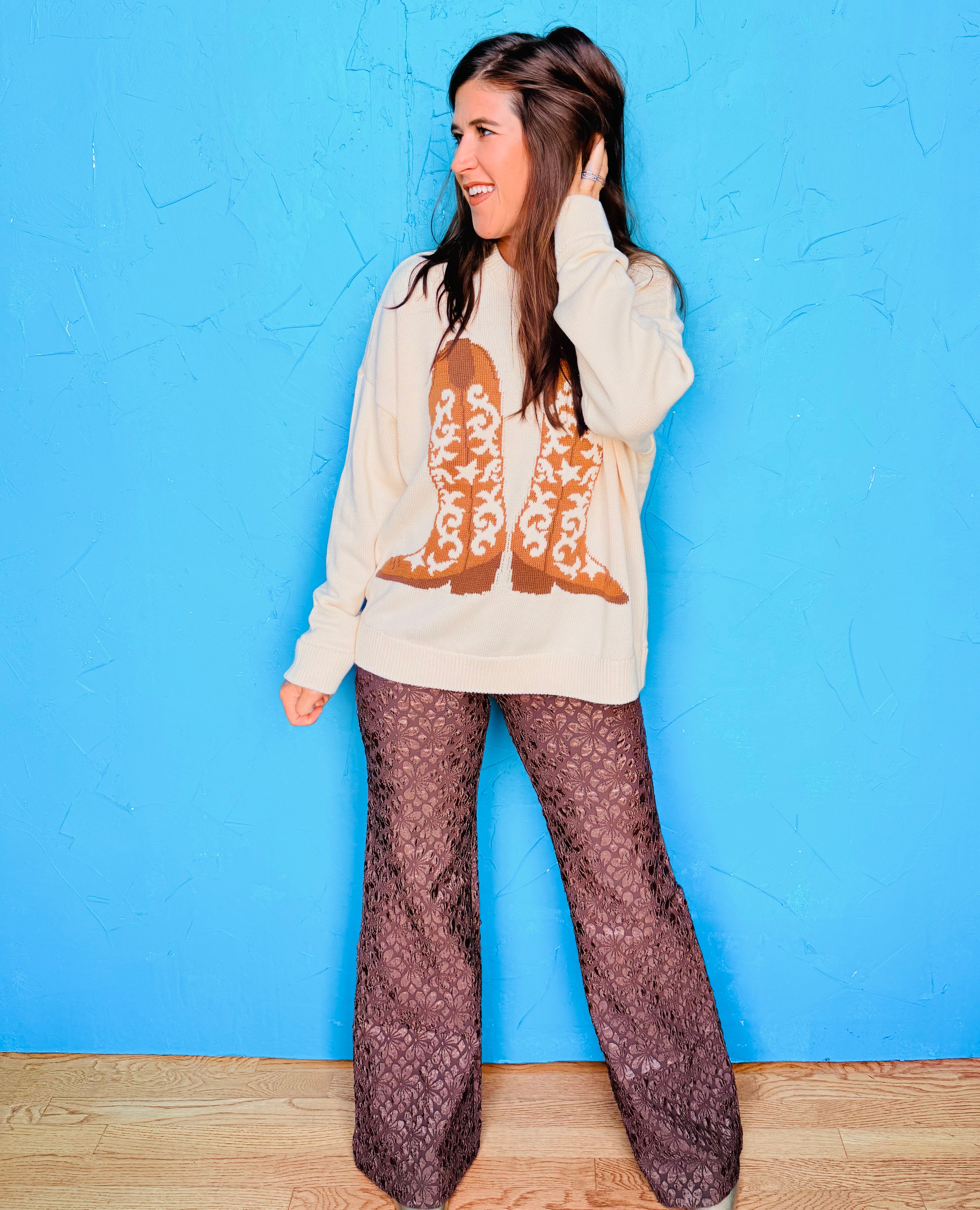 Stay A While Sweater