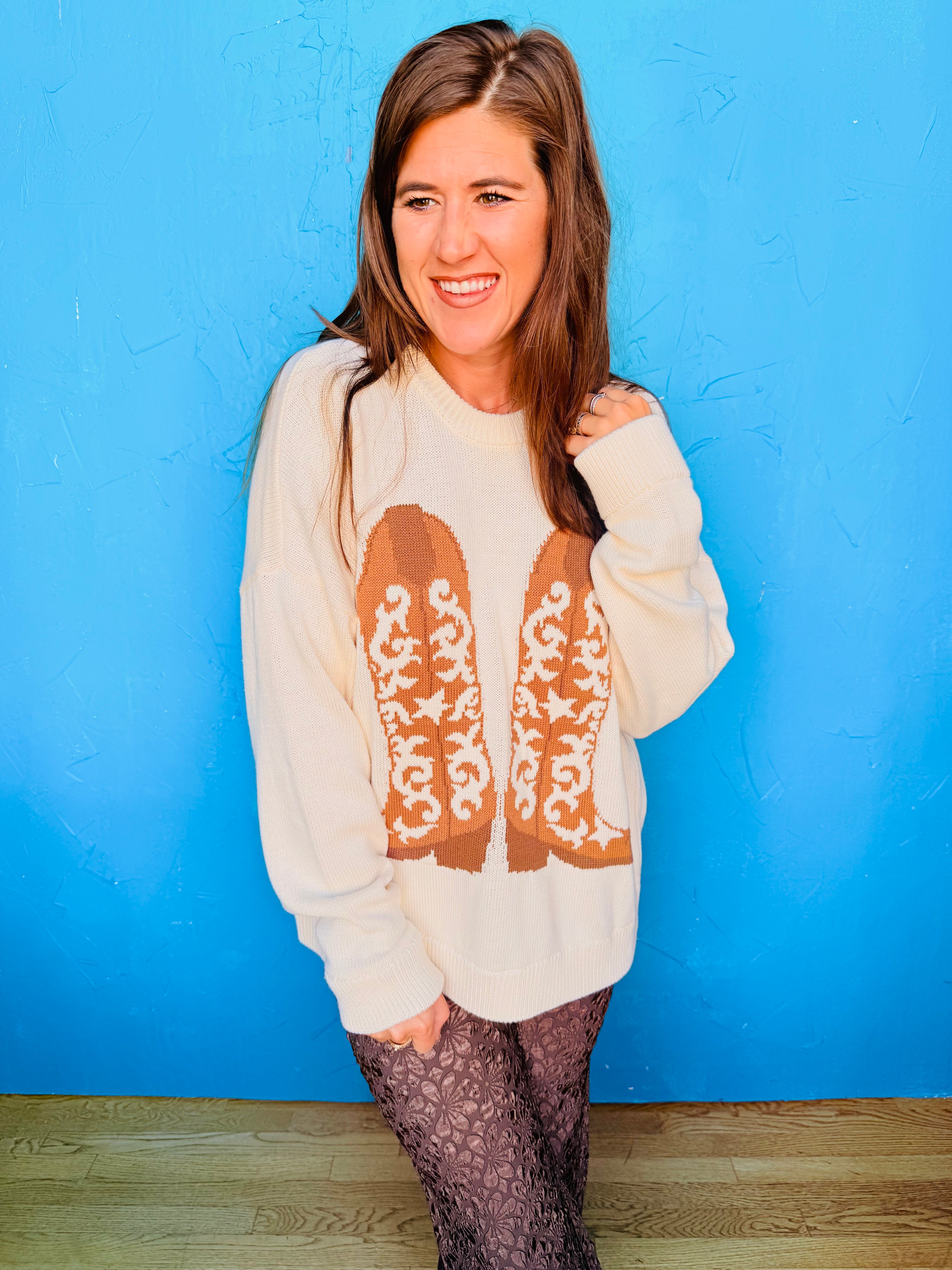 Stay A While Sweater