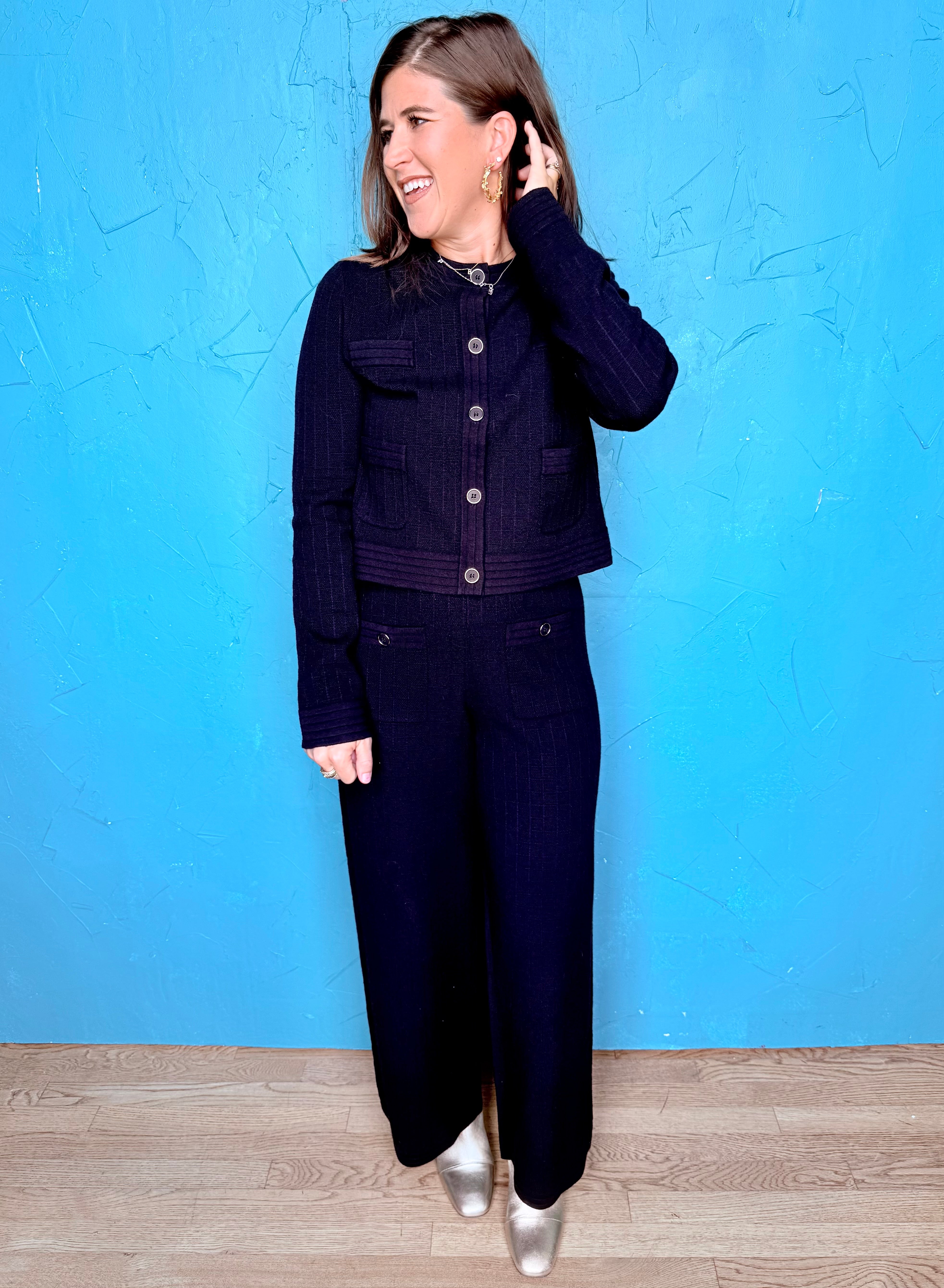 Black Cover Up Jacket