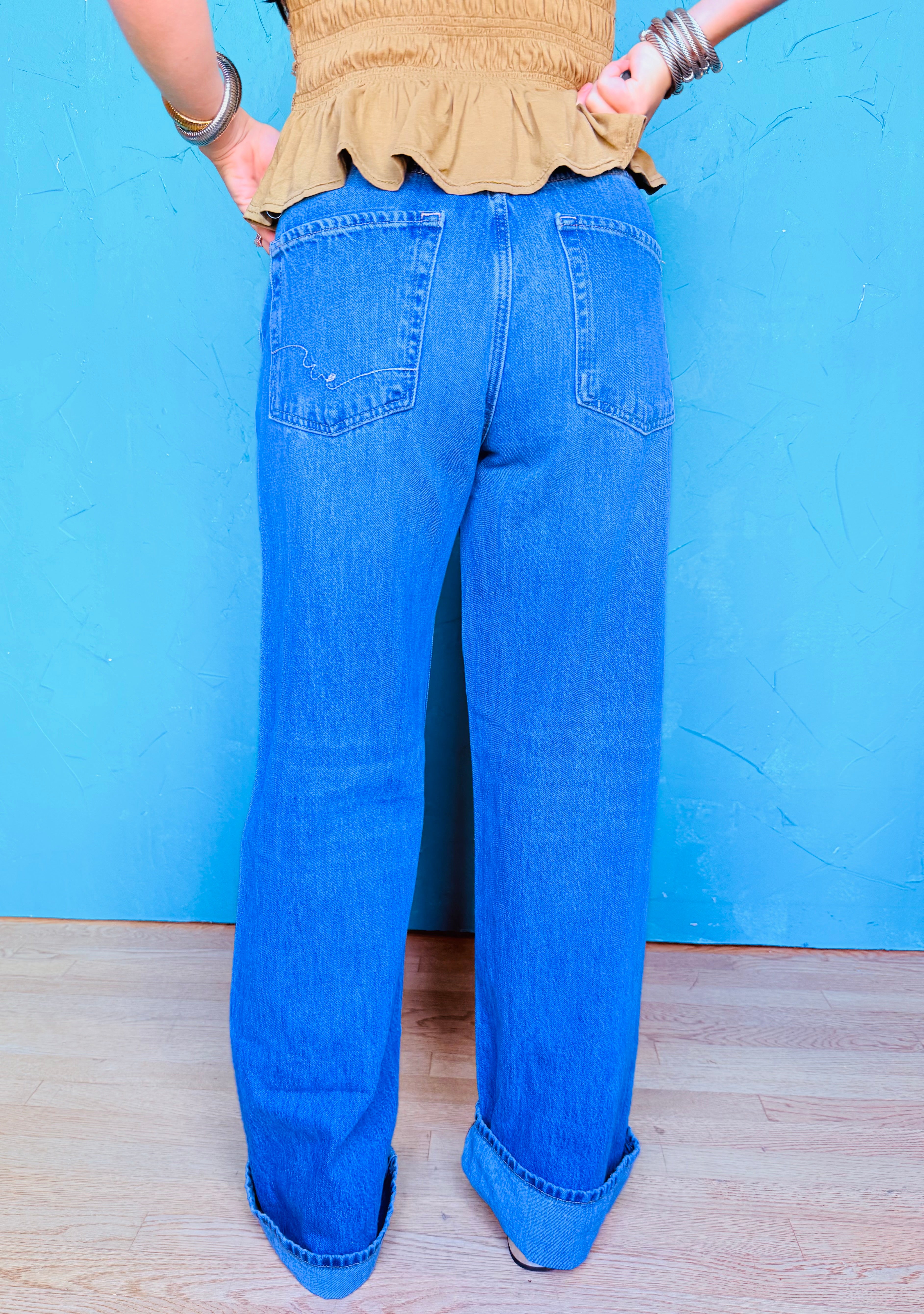 East Bay Cuffed Jeans