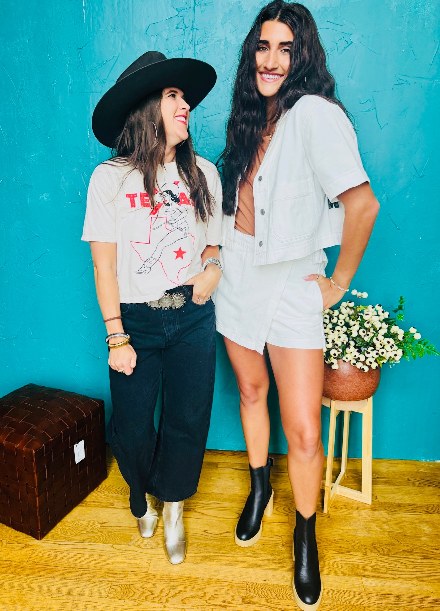 Texas Pinup Wide Boy Tee