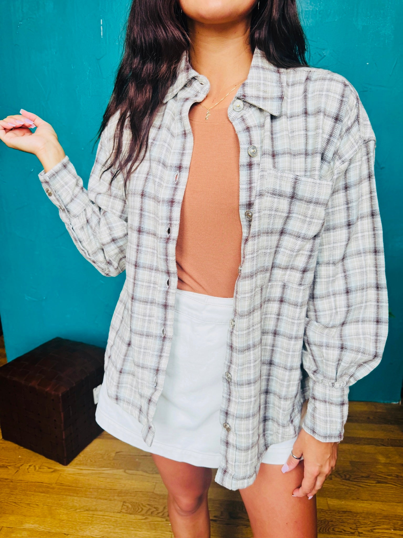 Ashley Plaid Shirt