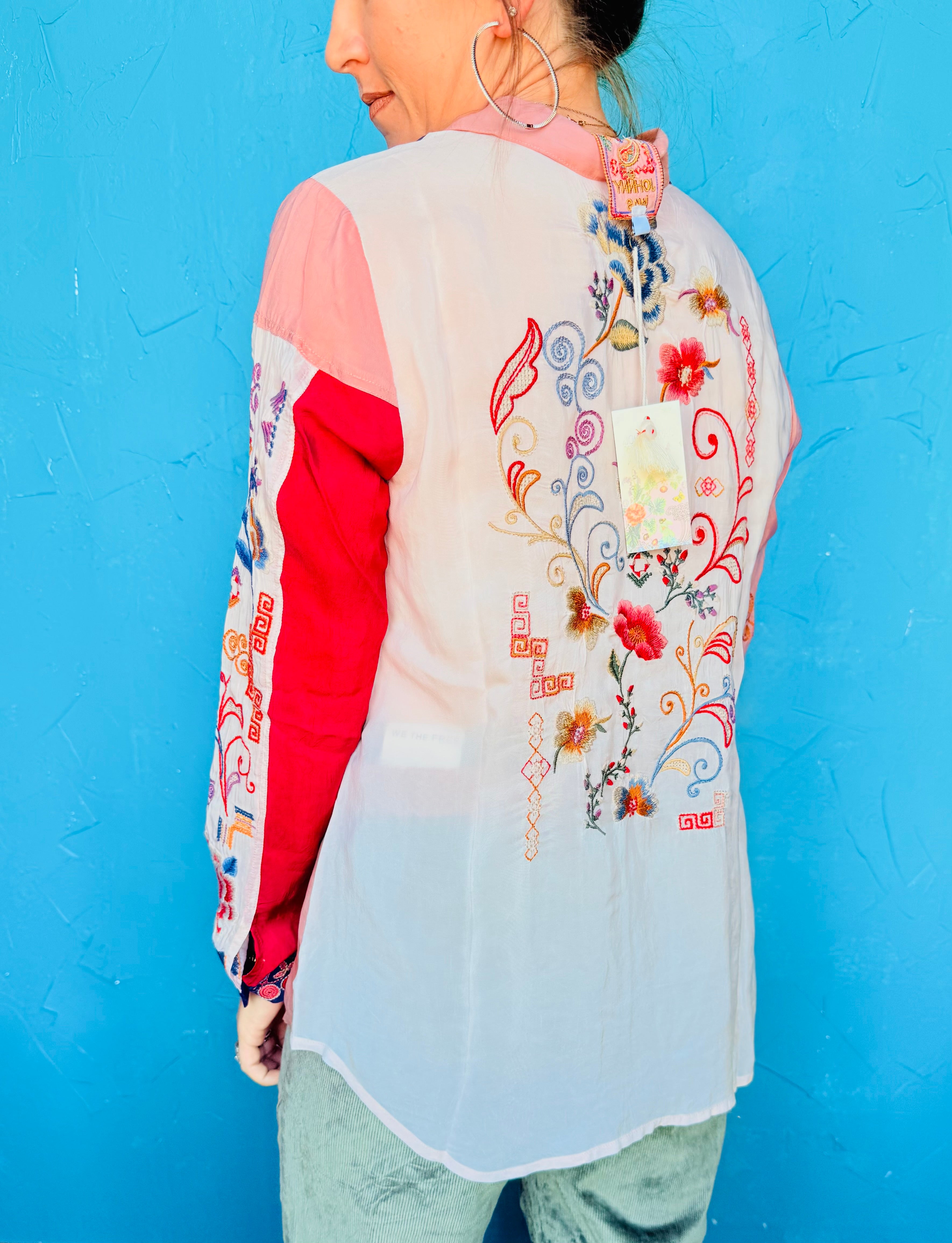 Marcia Color Block Shirt