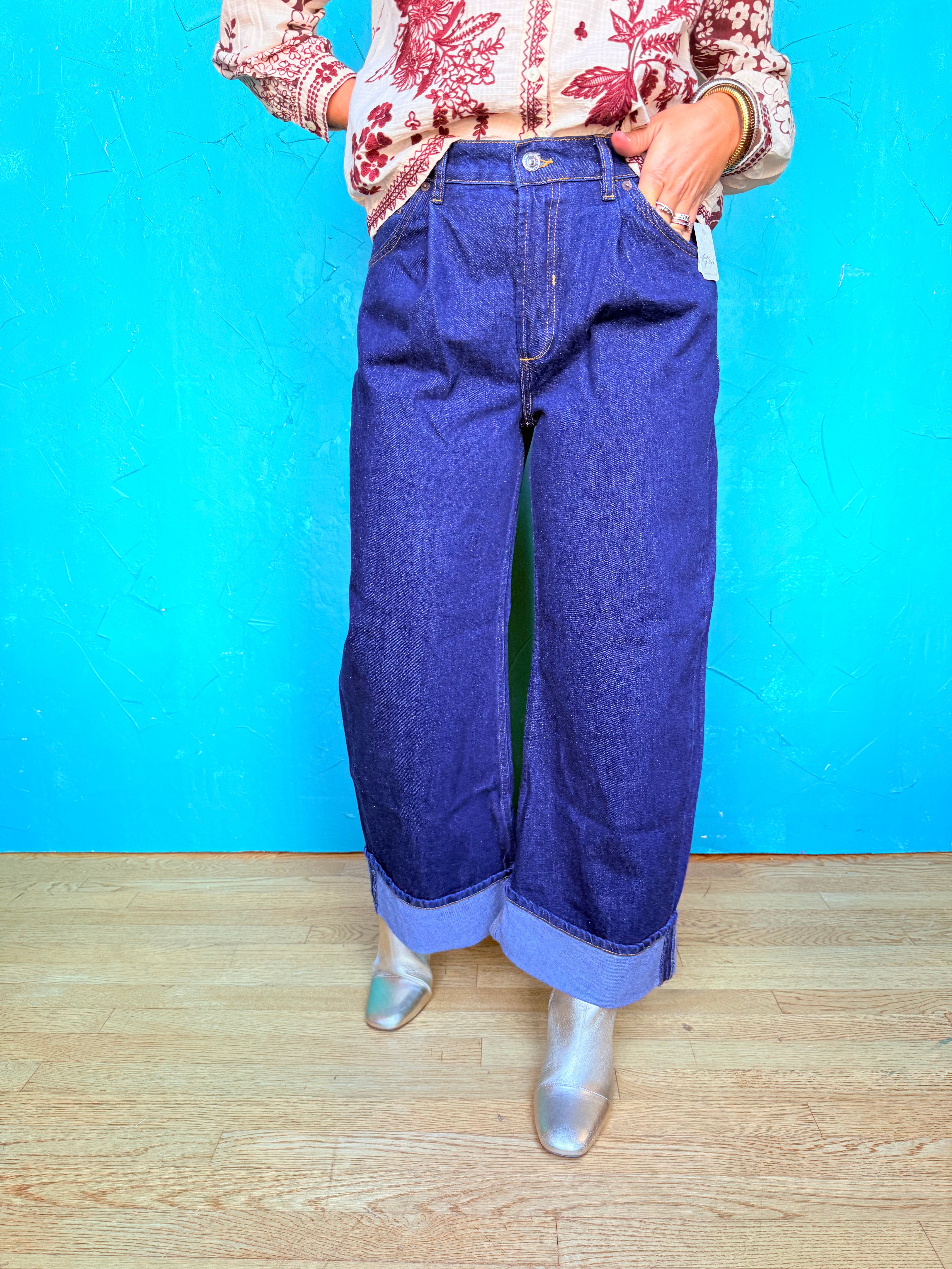 Alia Wide Leg Jean