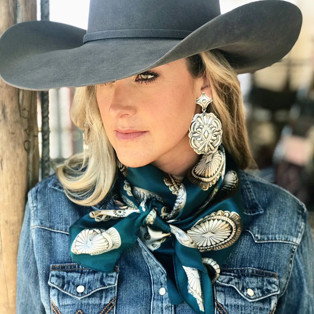 Big Concho Silk Scarf