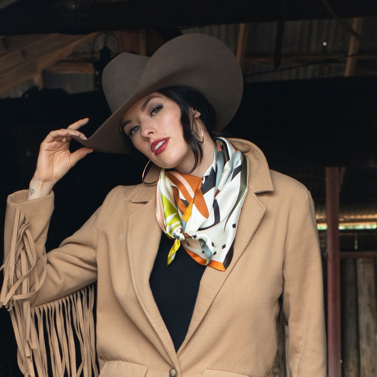 Shorty Silk Scarf