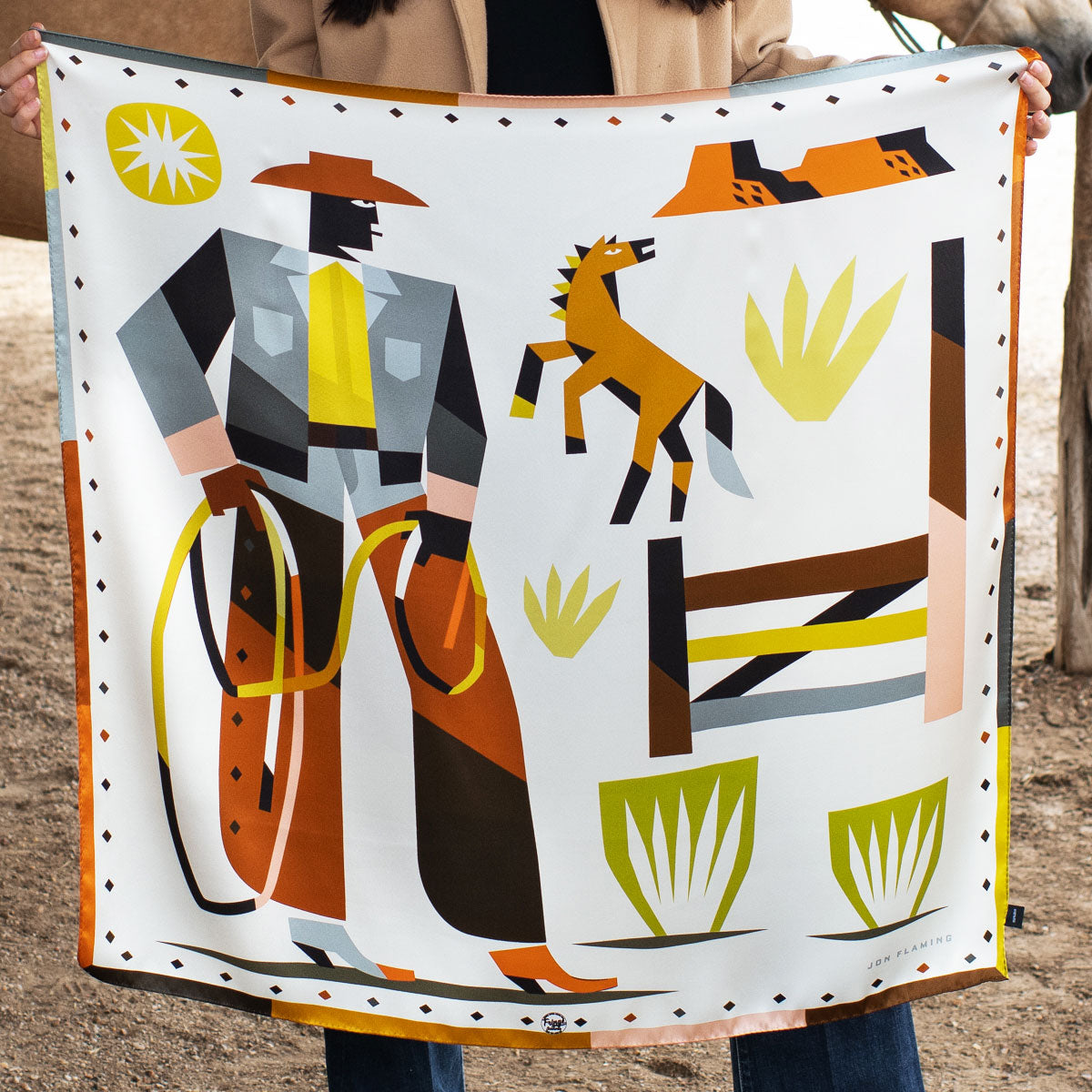 Shorty Silk Scarf