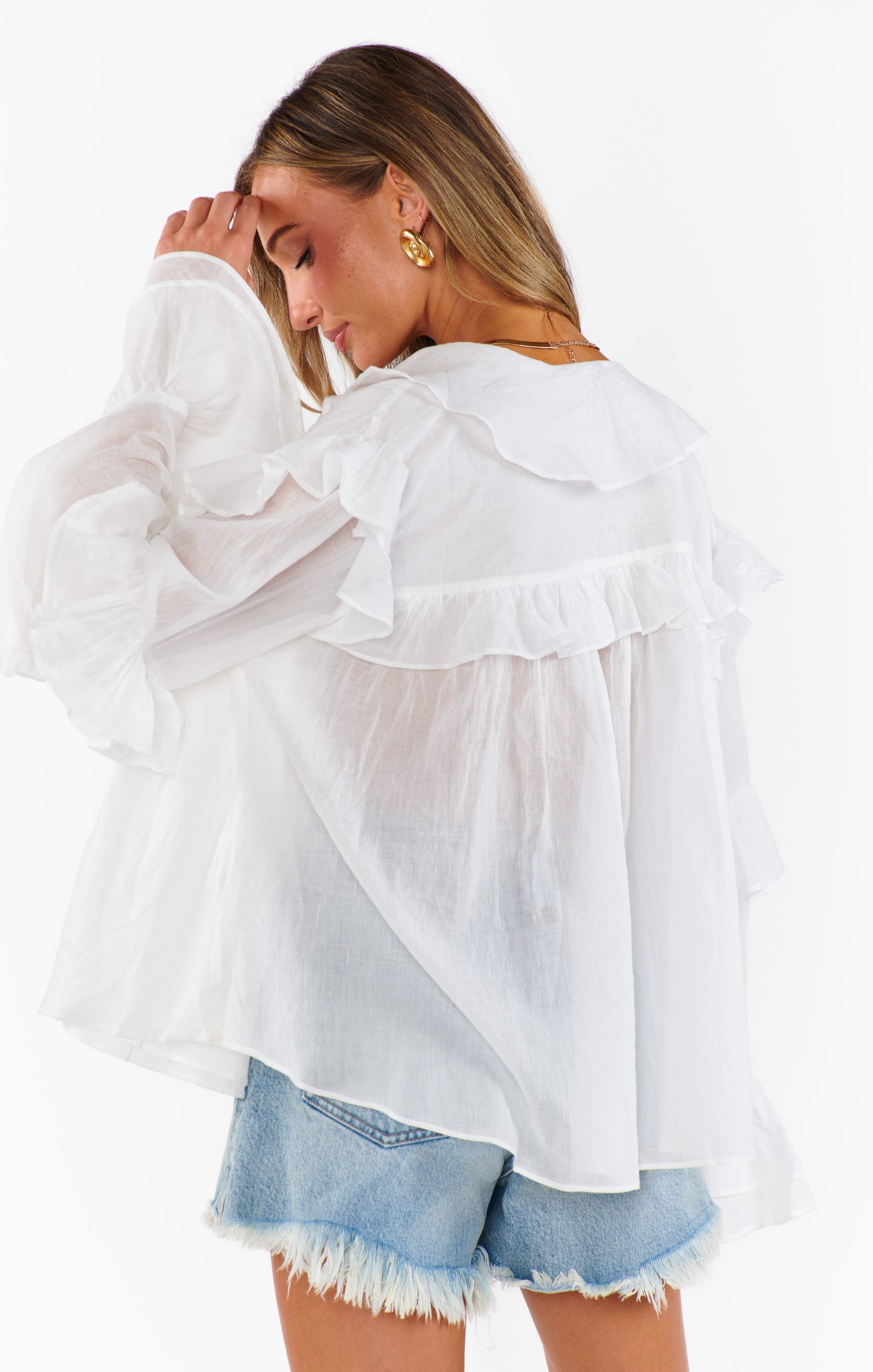 Joss Ruffle Top