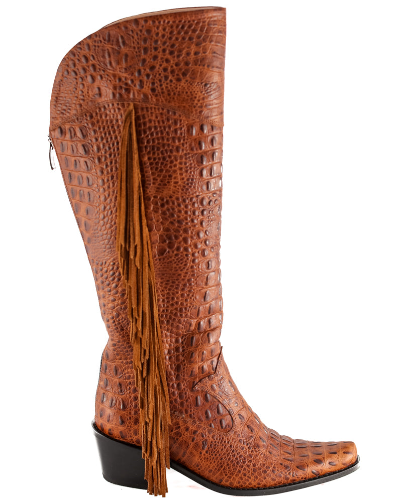 Manchester Fringe Cowboy Boot