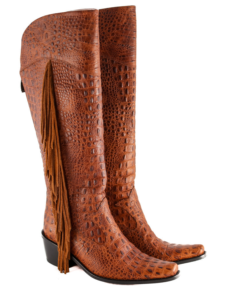 Manchester Fringe Cowboy Boot