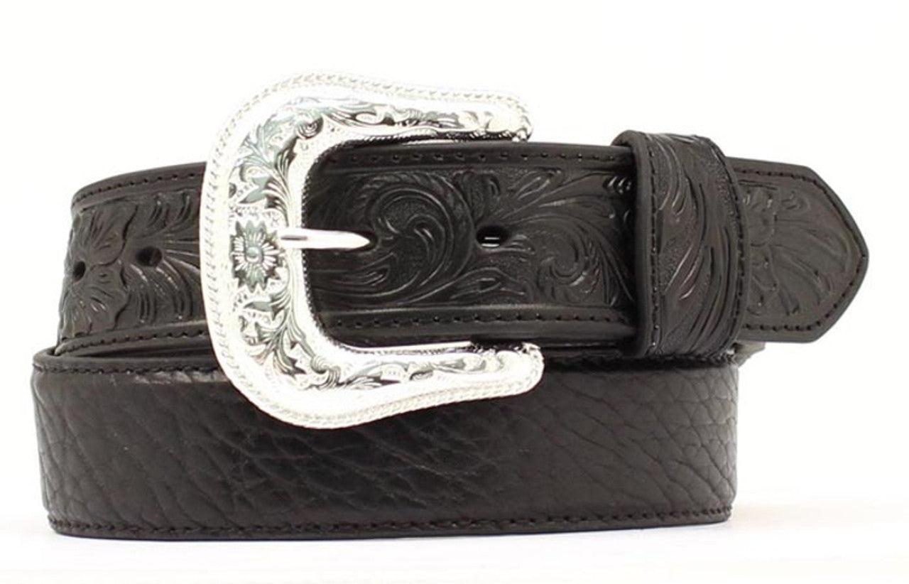 Nocona Floral Embossed Belt