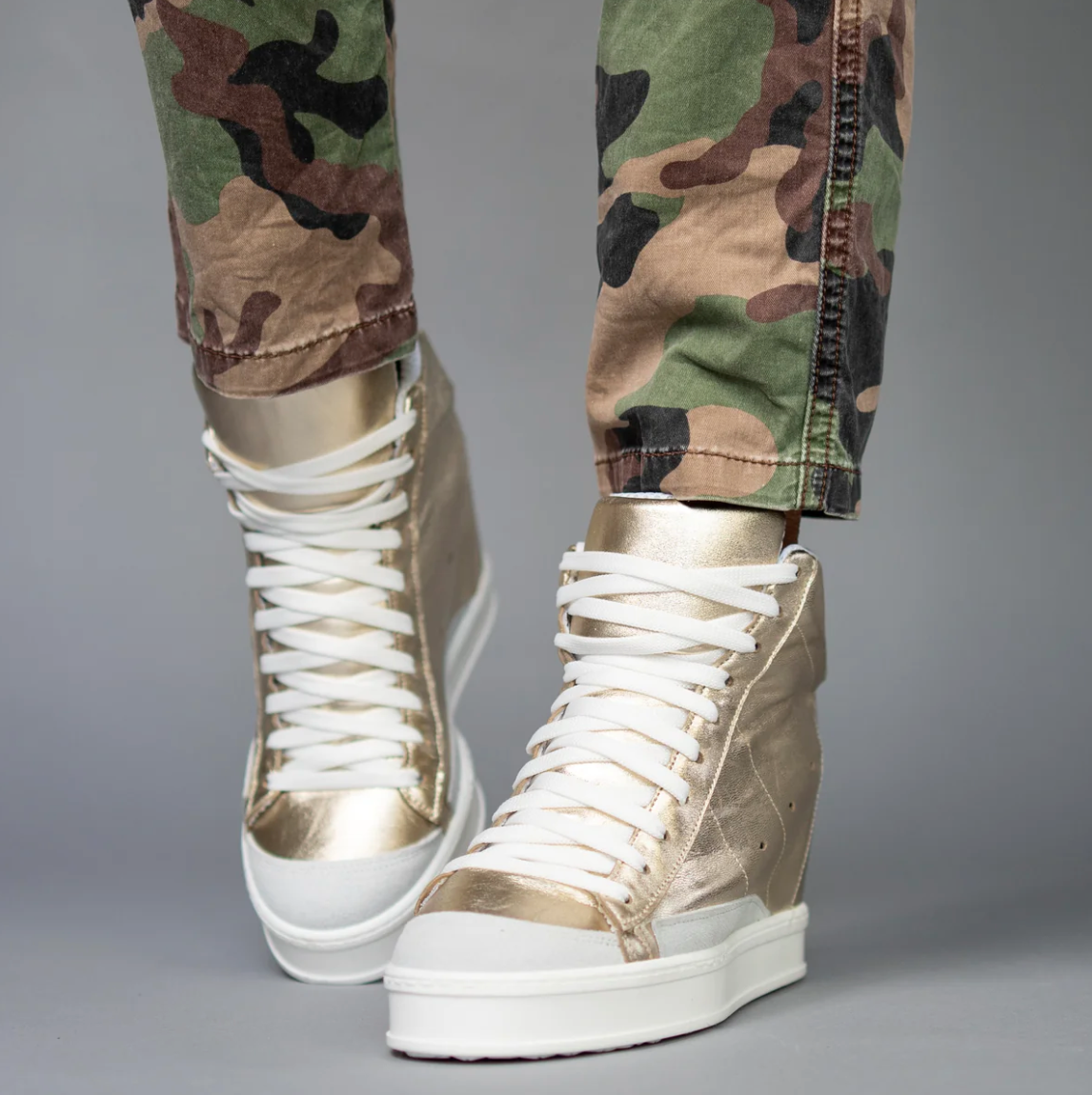 adidas womens high top wedge sneakers