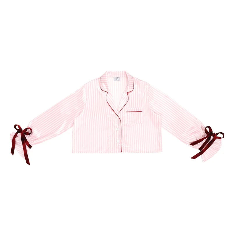 Ruffled Short Pj Set