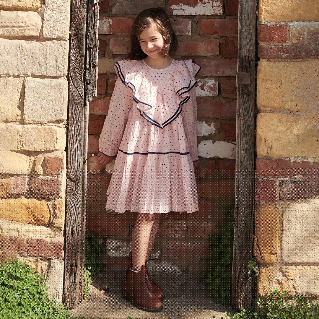 Raphaela Dress Strawberry Dot