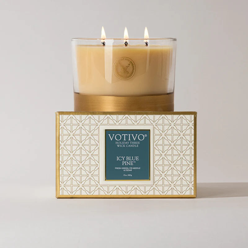 Holiday 3 Wick Candle