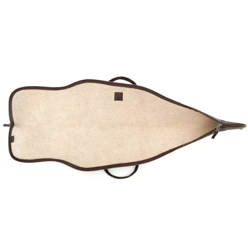 White Wing Leather Rifle Case