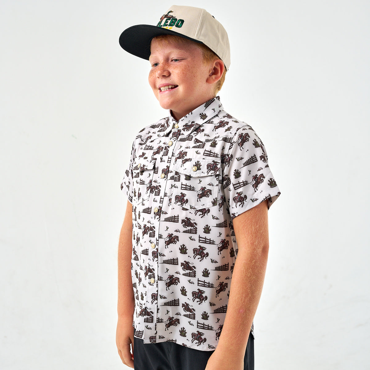 Burlebo Youth Performance Western Shirt