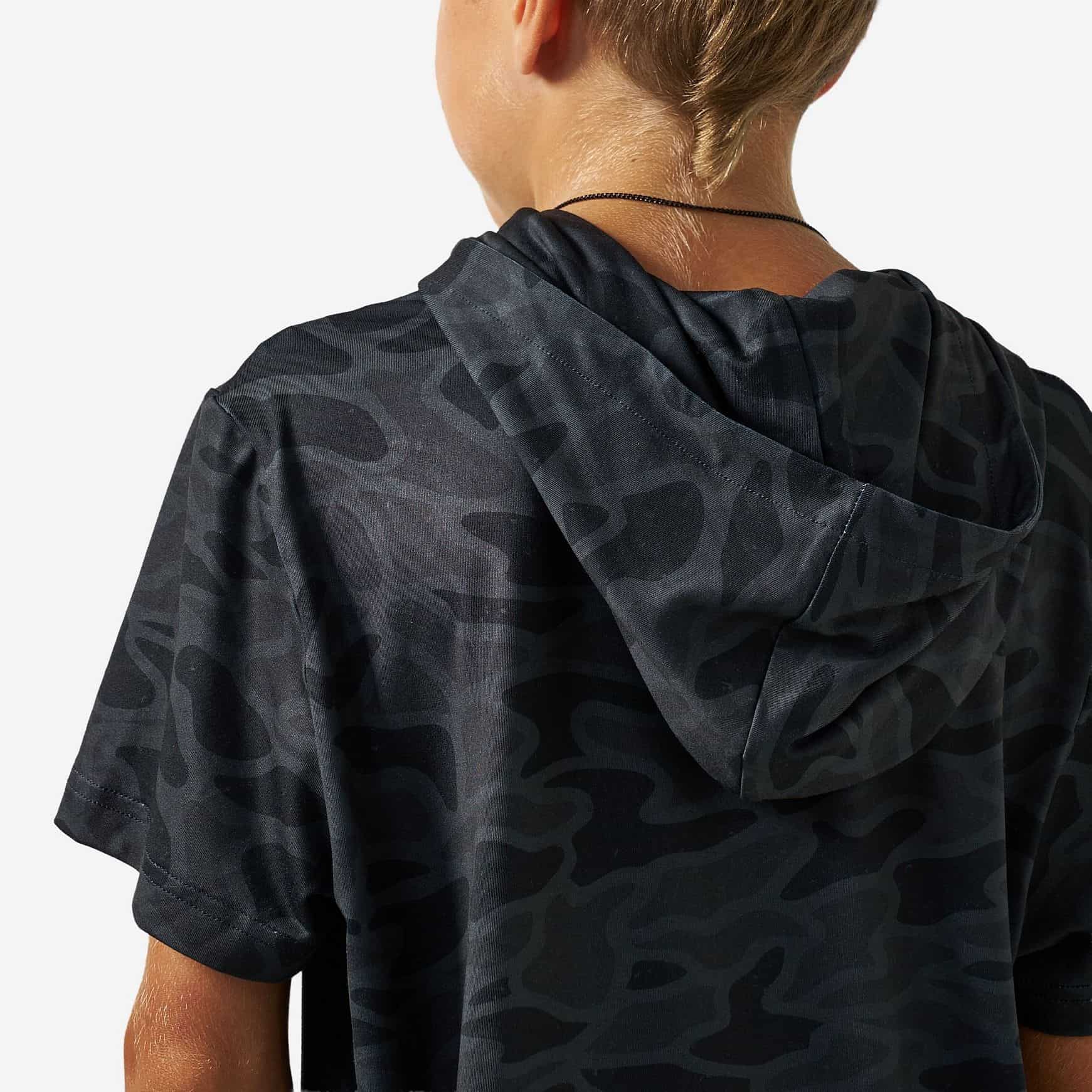 Youth Short Sleeve Performance Hoodie