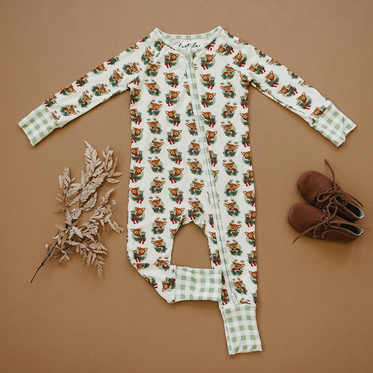 Bamboo Zipper Pajama