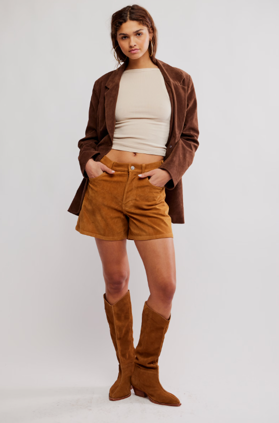 Tippi Vegan Suede Short