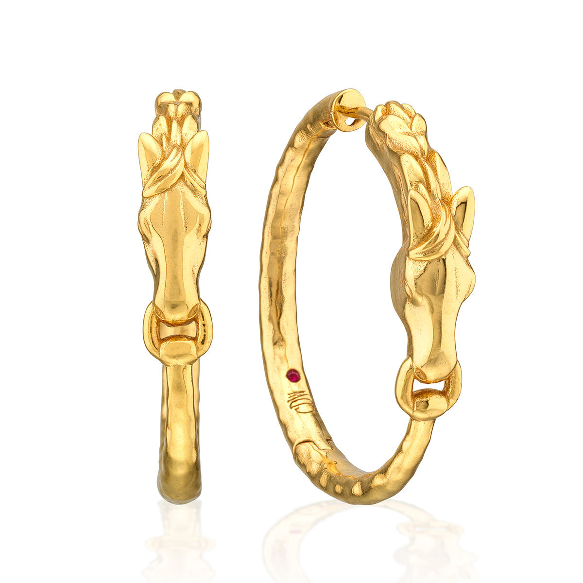 Equestrian Horsehead Hoops