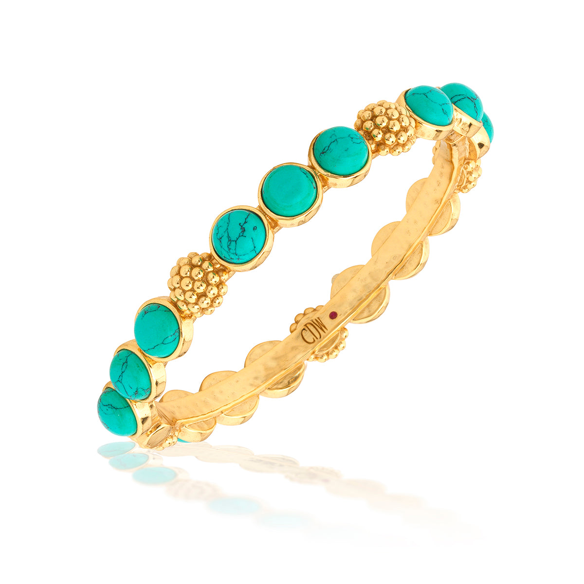 Berry Gem Hinged Bangle
